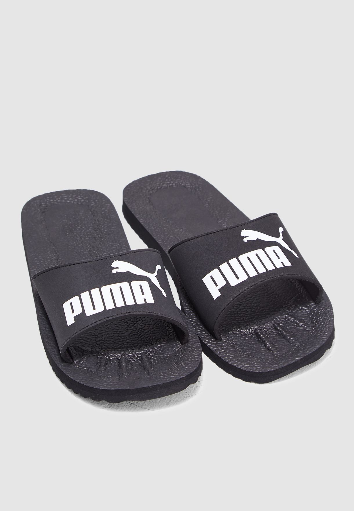 Buy PUMA black Purecat Slides for Men in MENA, Worldwide | 36026201
