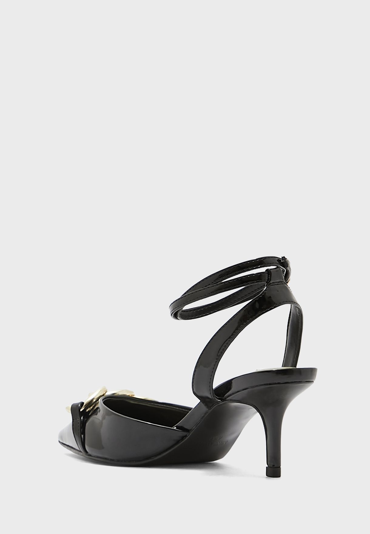 Buy Nine West black Ankle Strap Pumps for Women in Dubai, Abu Dhabi