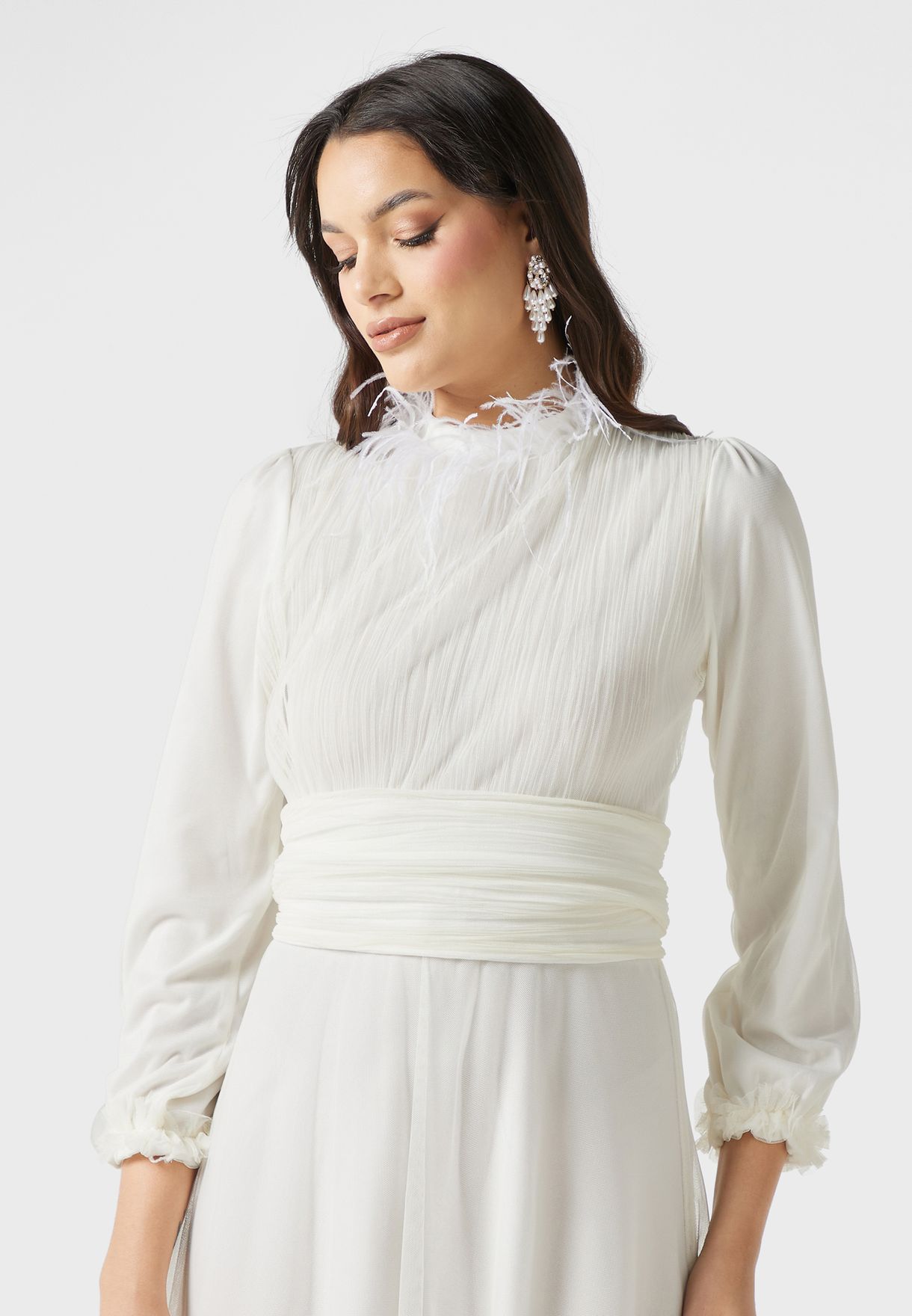 Ruched Detail Dress