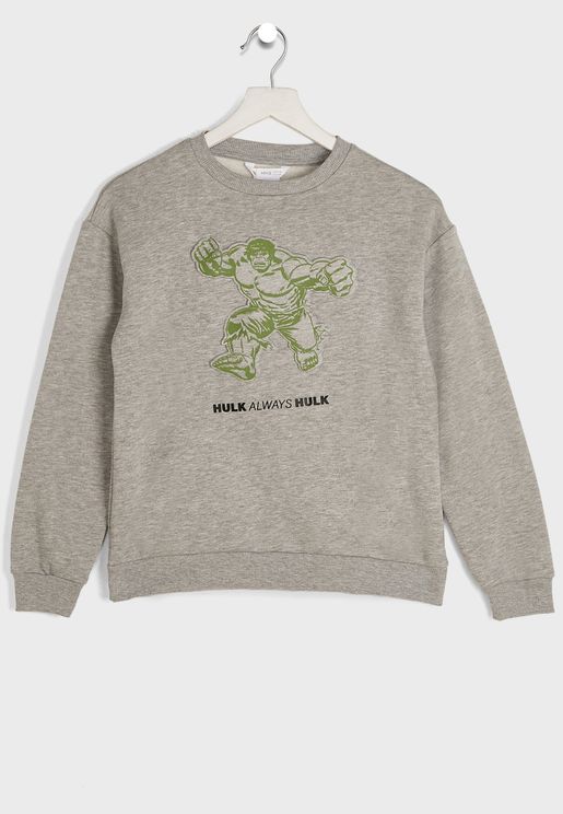 Kids Hulk Sweatshirt