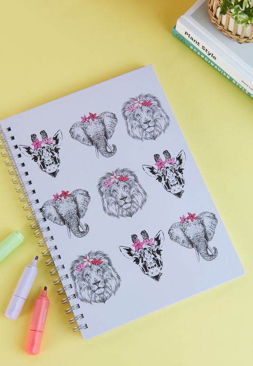 A4 Elephant Notebook