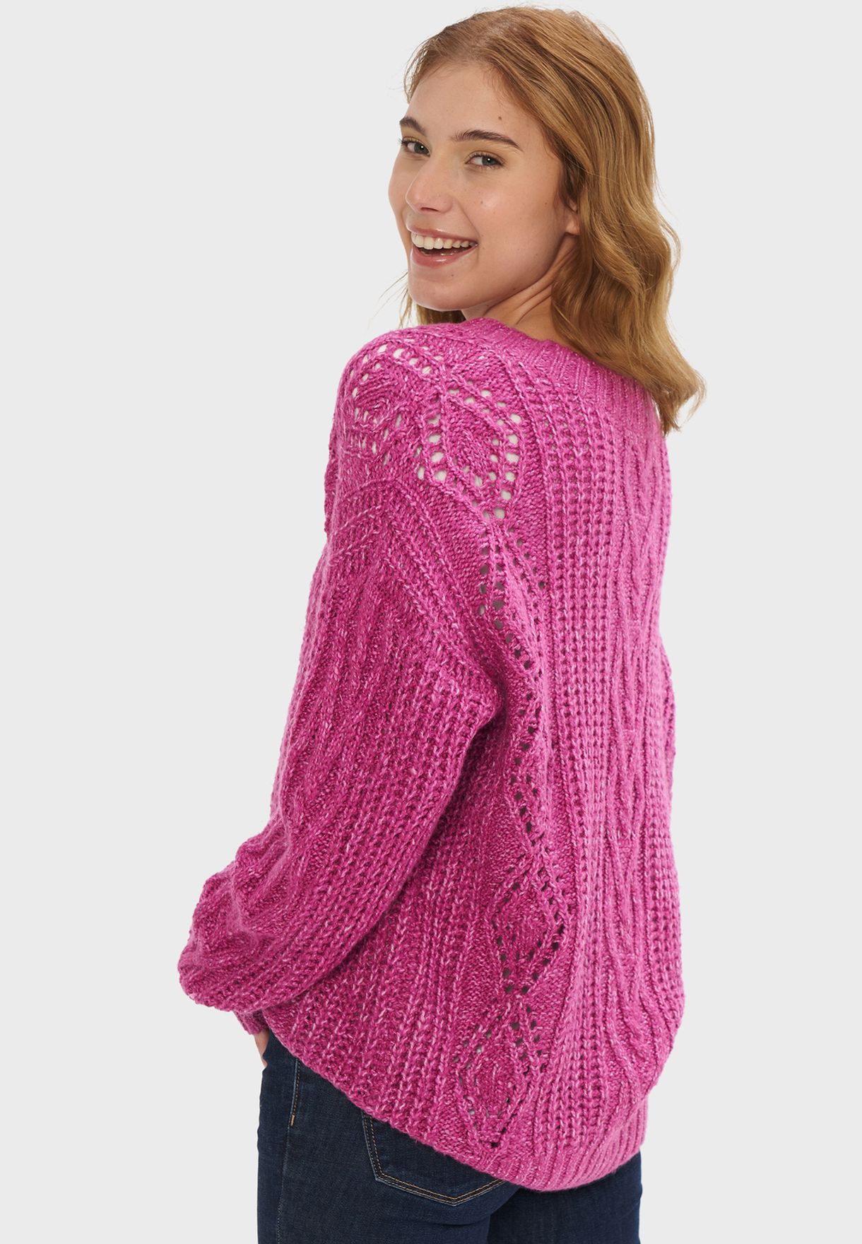 Cable Knitted Sweater
