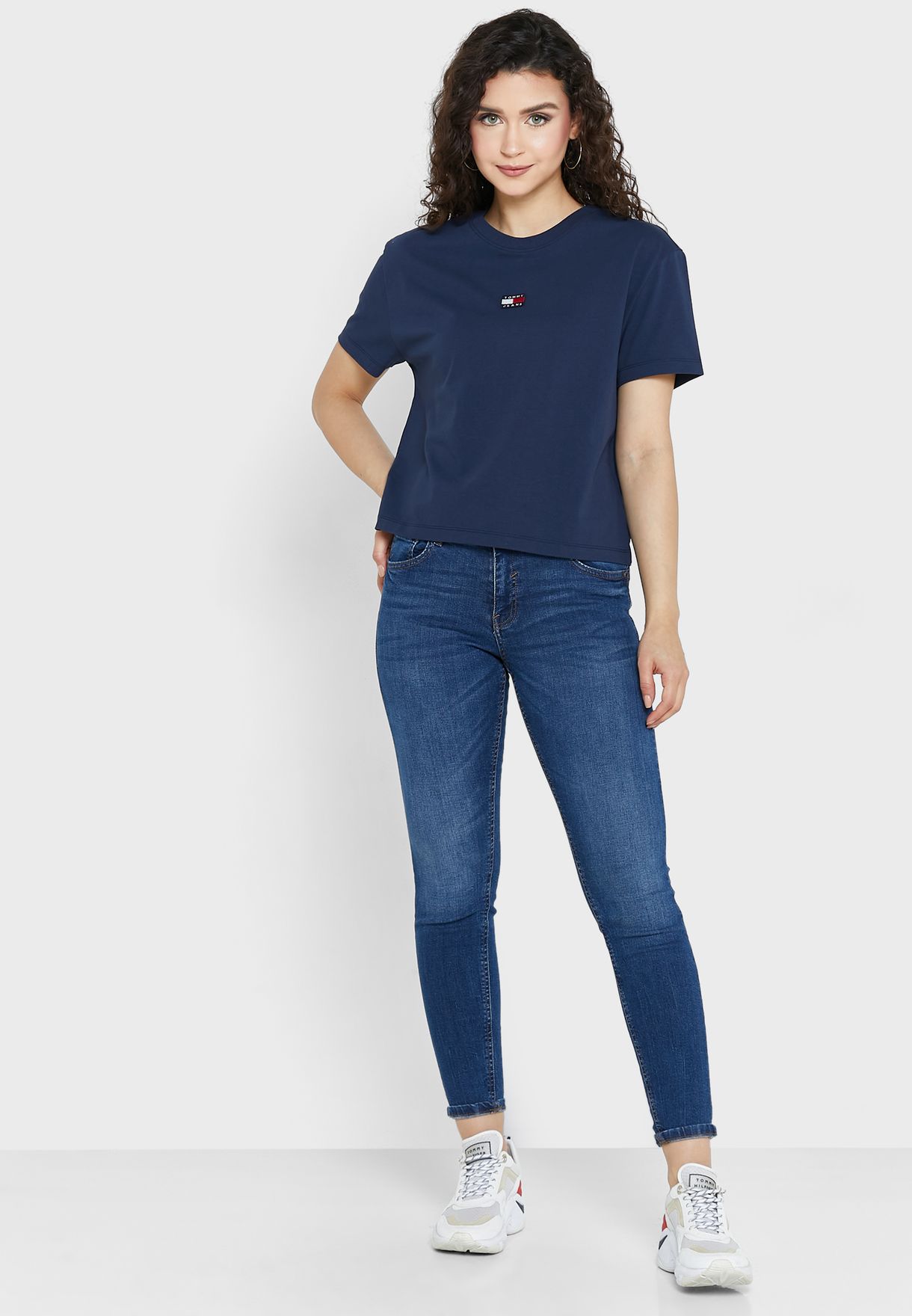Round Neck Logo T-Shirt