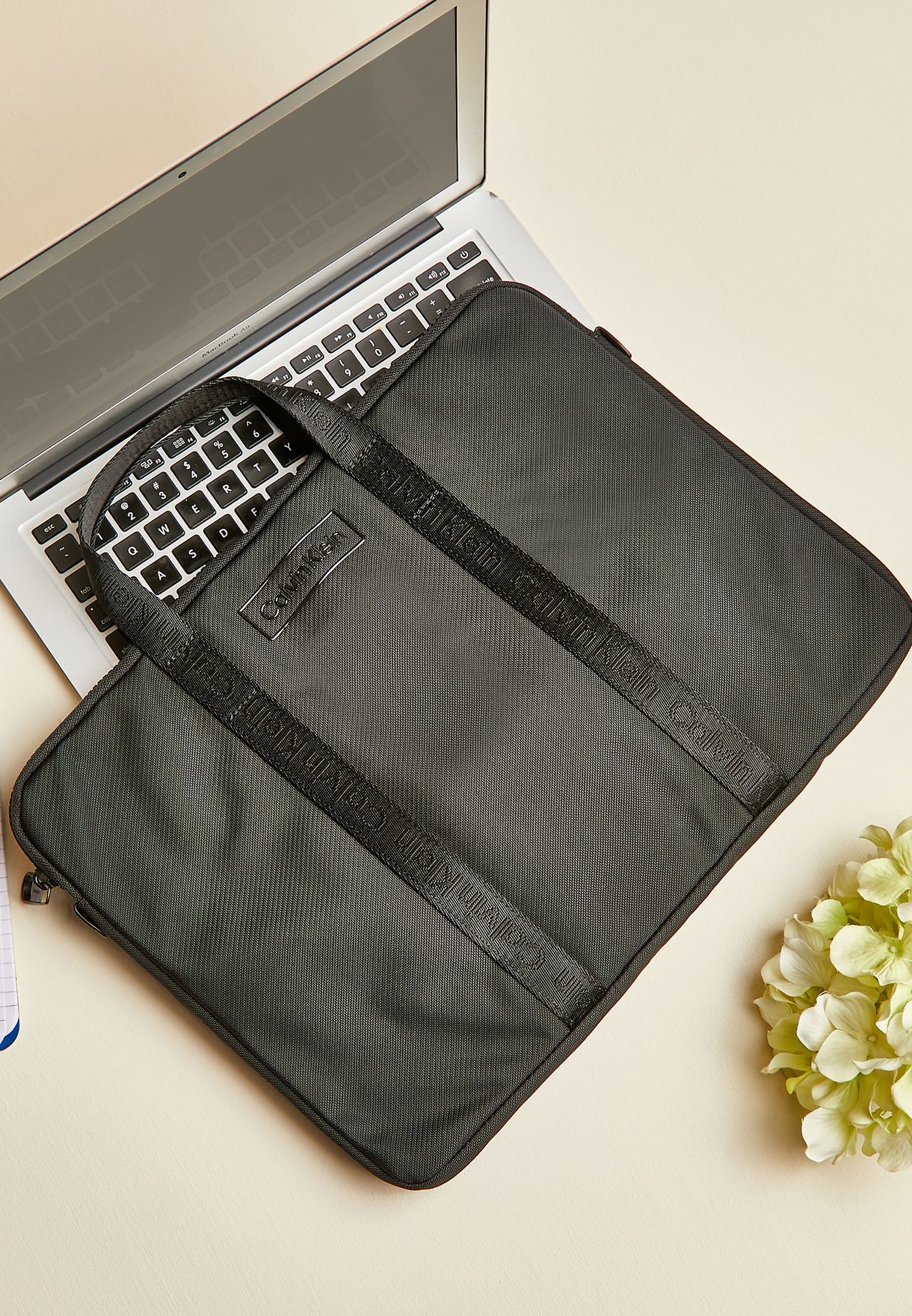 Buy Calvin Klein black Code Laptop Sleeve for Women in Muscat, Salalah