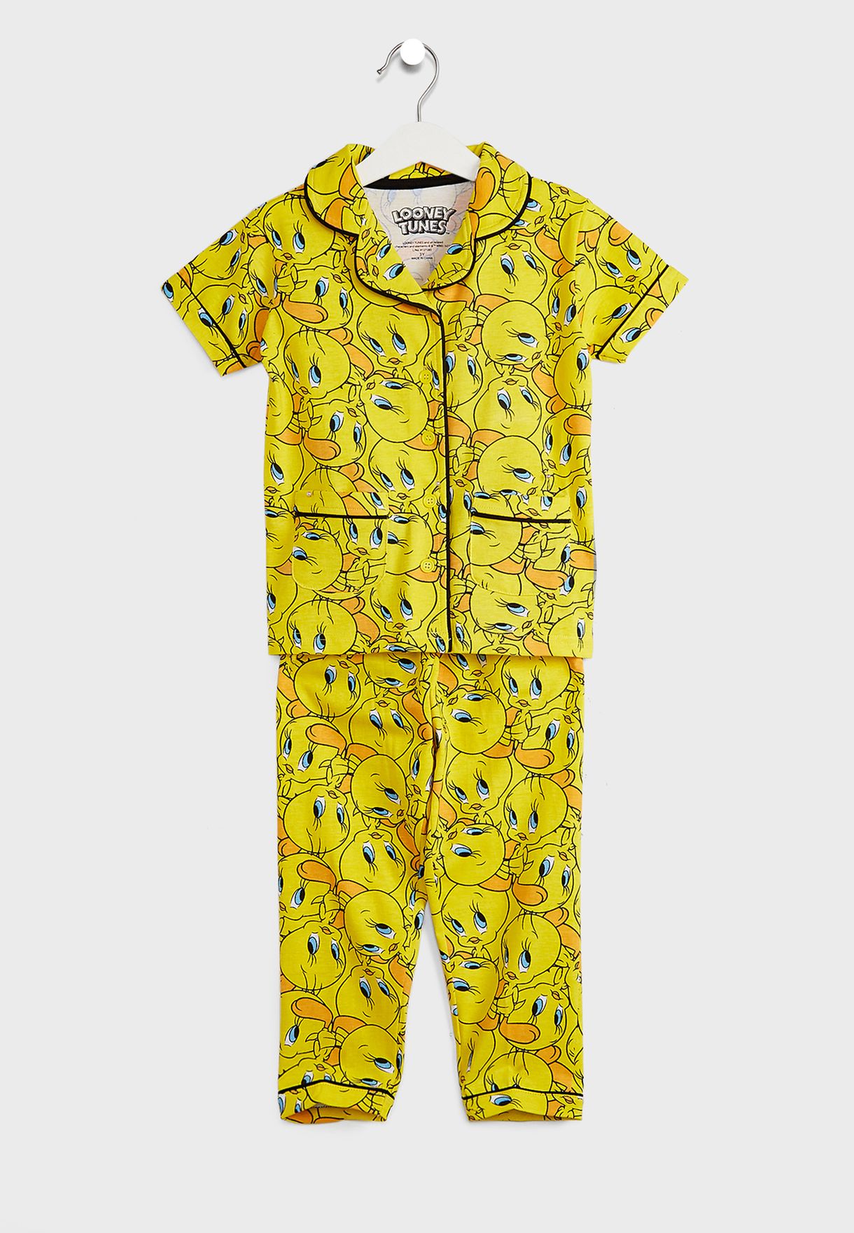 Kids Tweety Print Pyjama Set