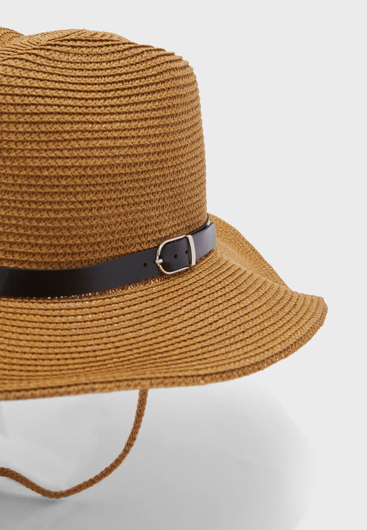 Straw Cowboy Hat With String 
