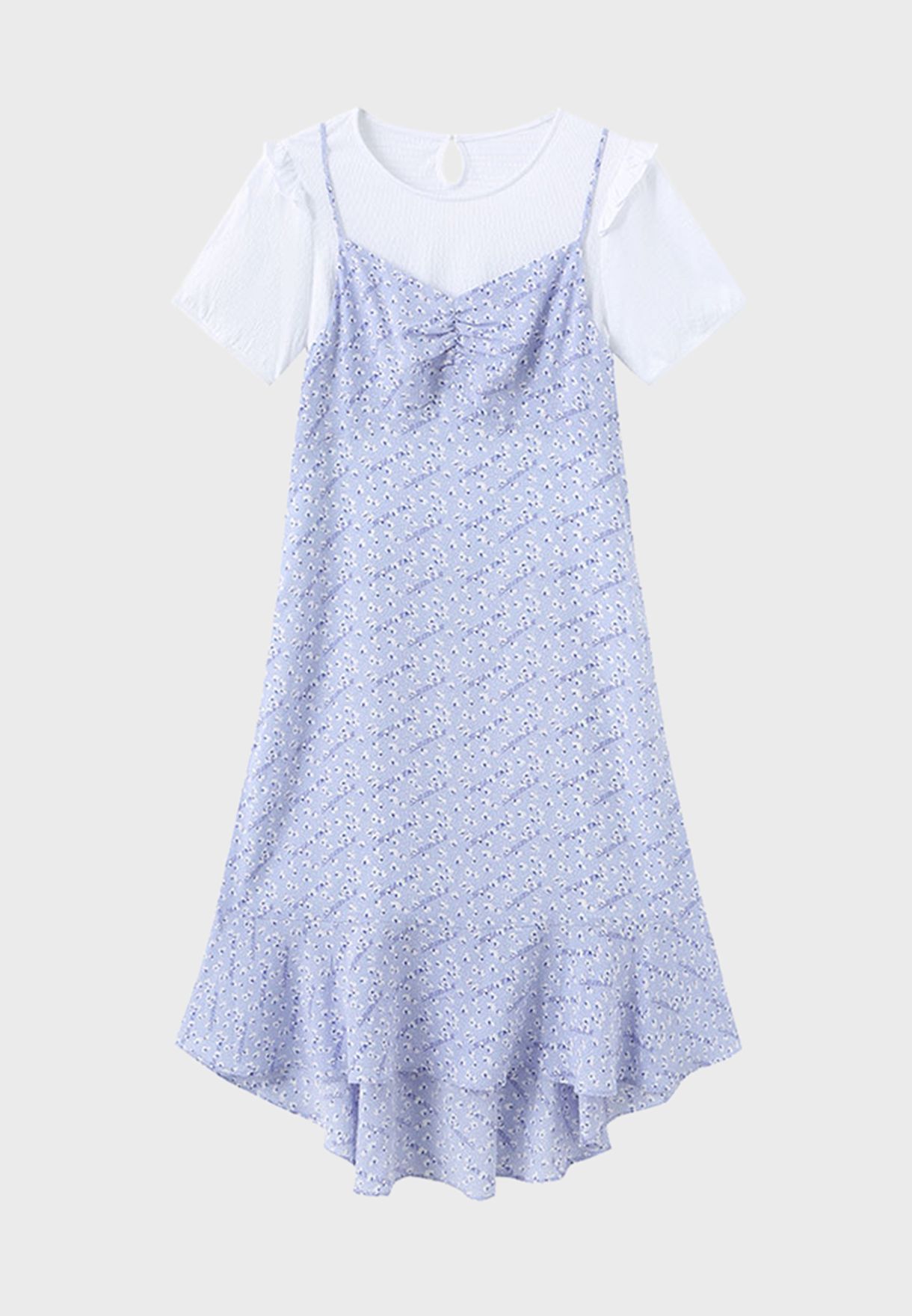 t shirt pinafore dress