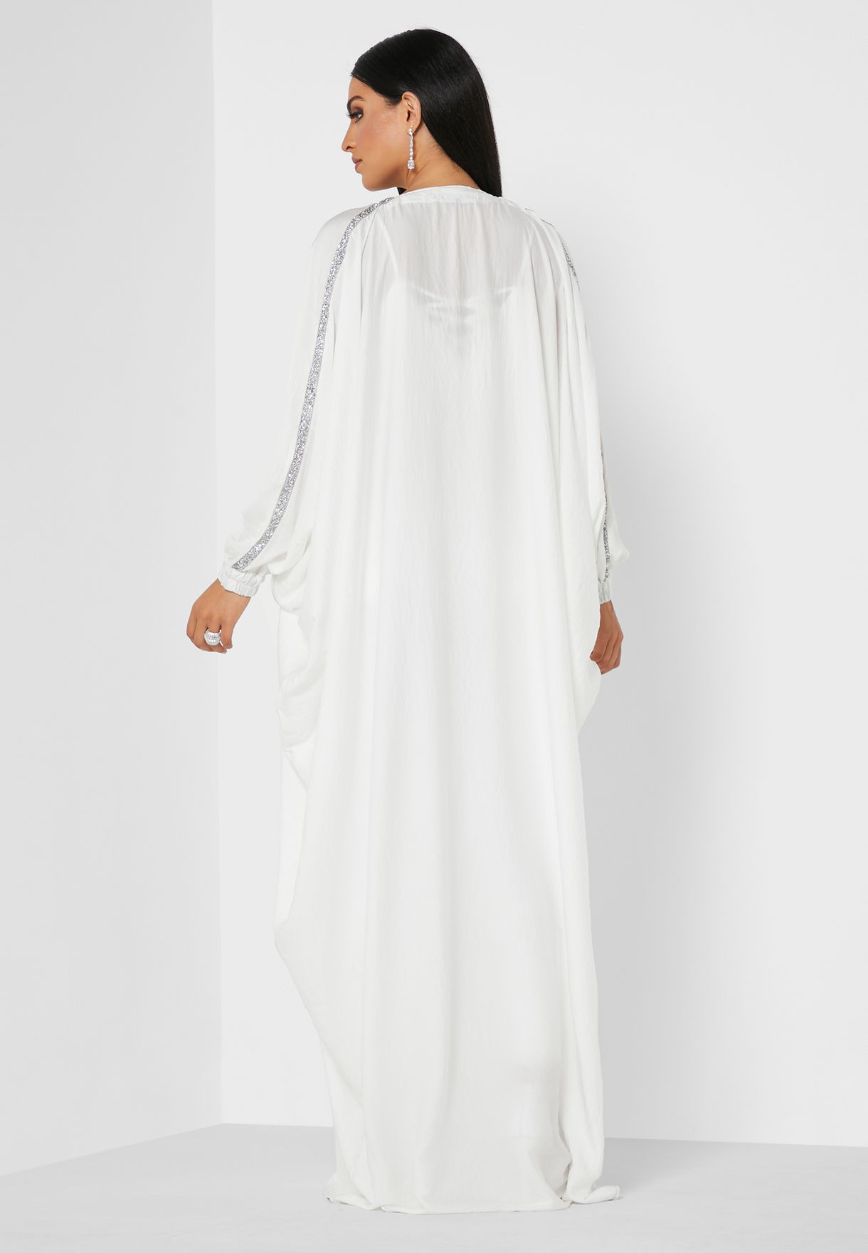 Embellished Trim Kaftan