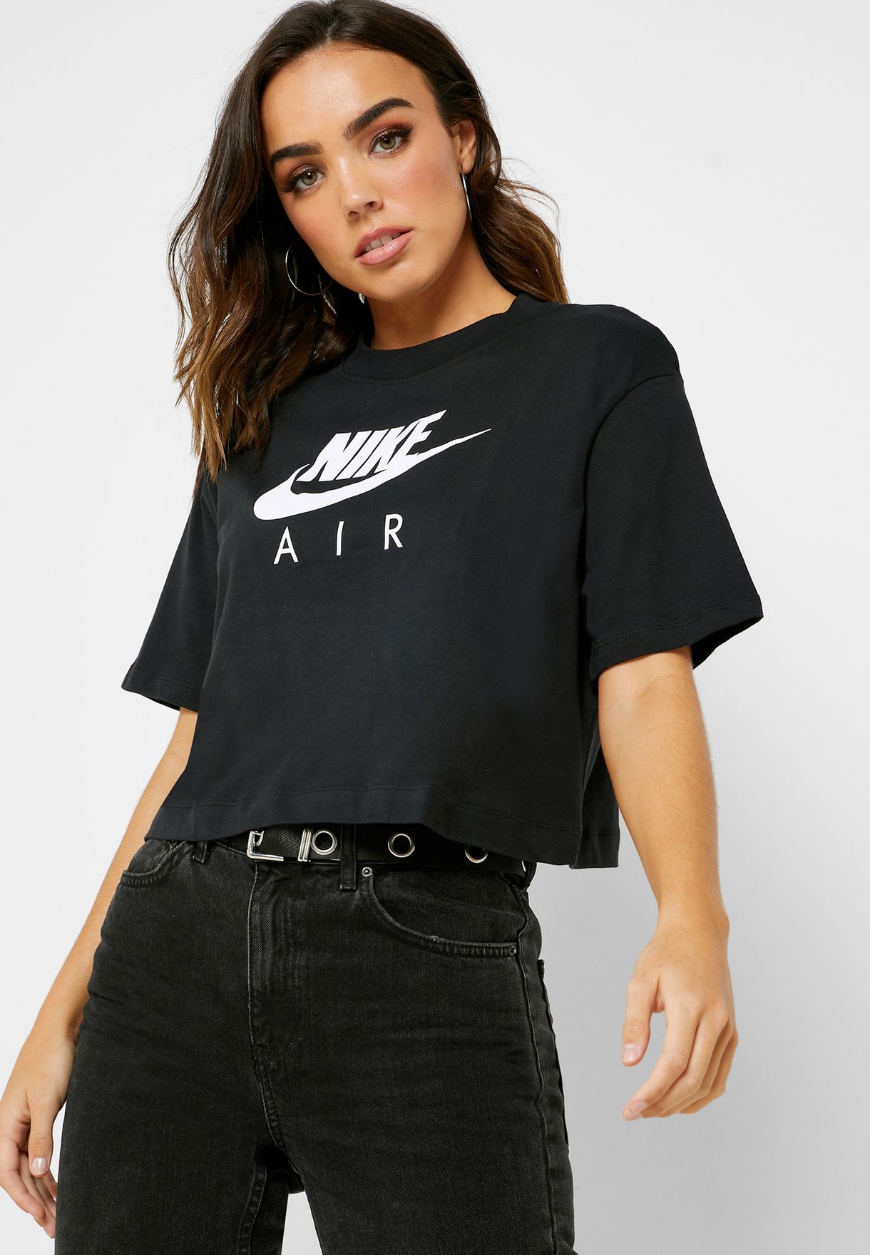 Buy Nike black NSW Air T-Shirt for 