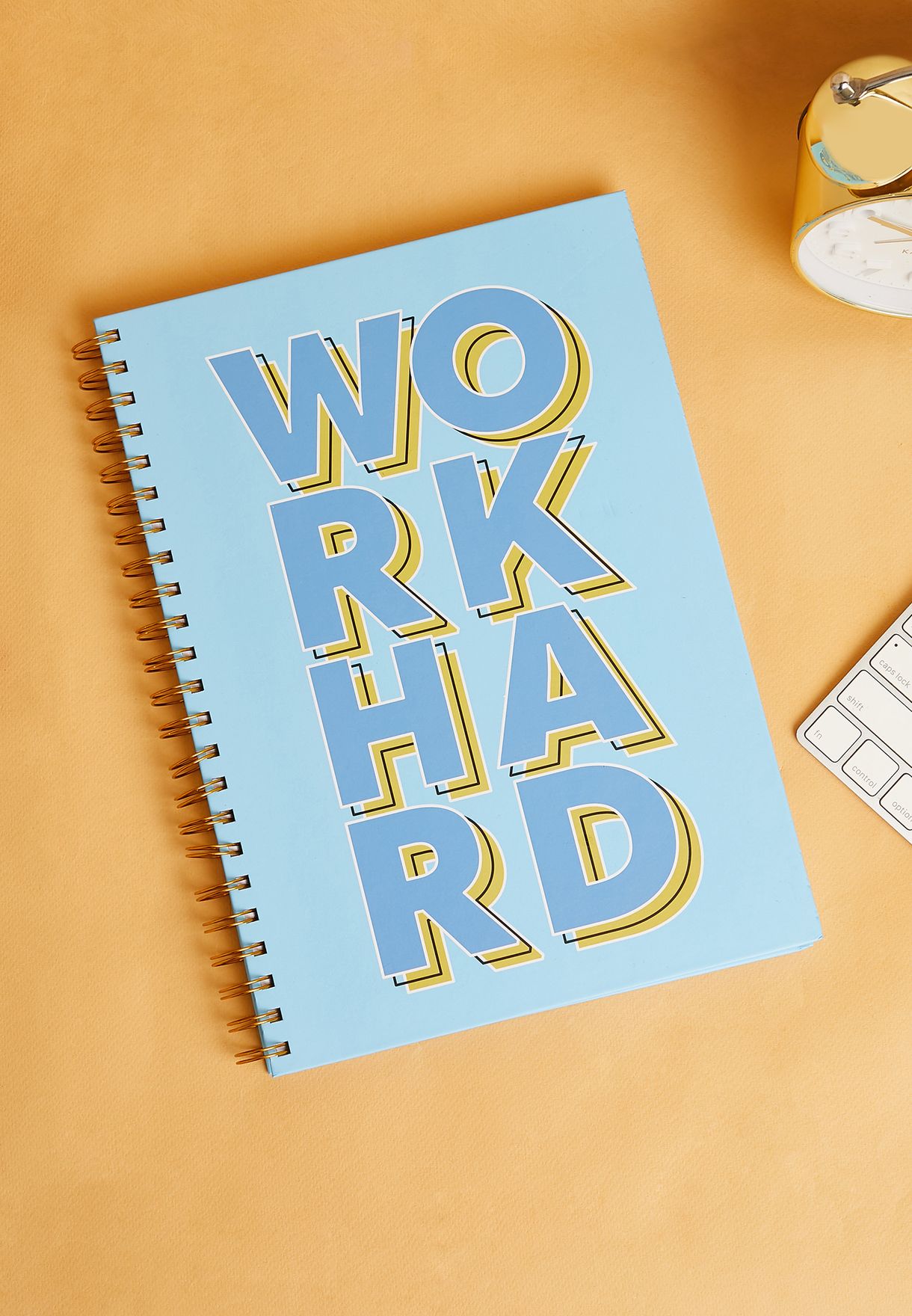 A4 Work Hard Notebook