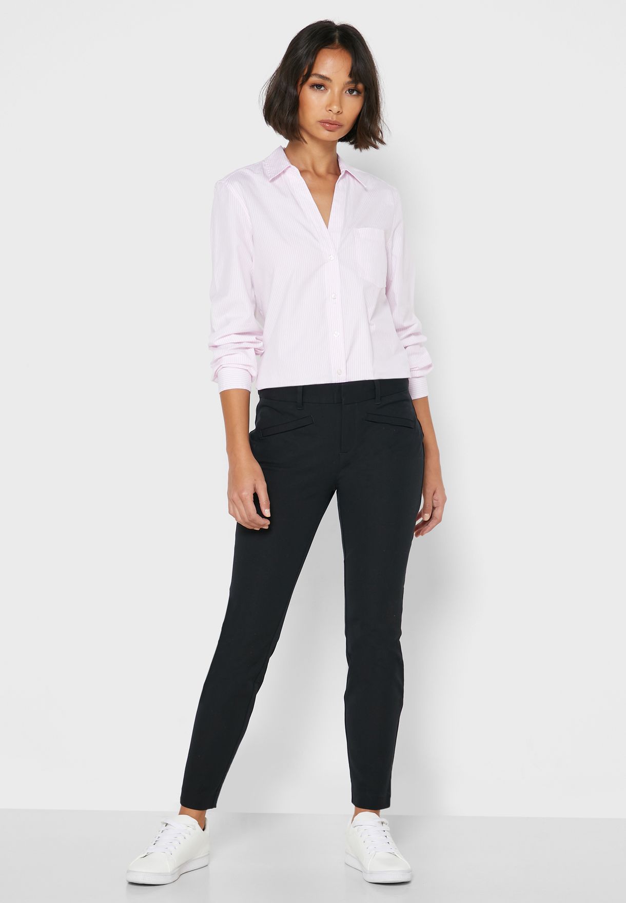 gap black skinny pants