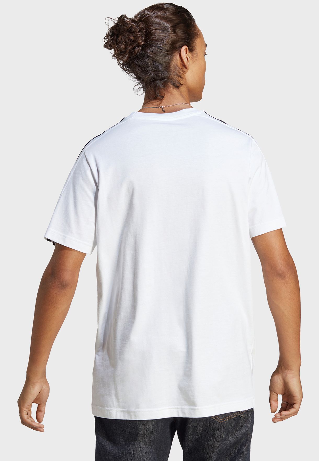 3 Stripe Essential Single Jersey T-Shirt