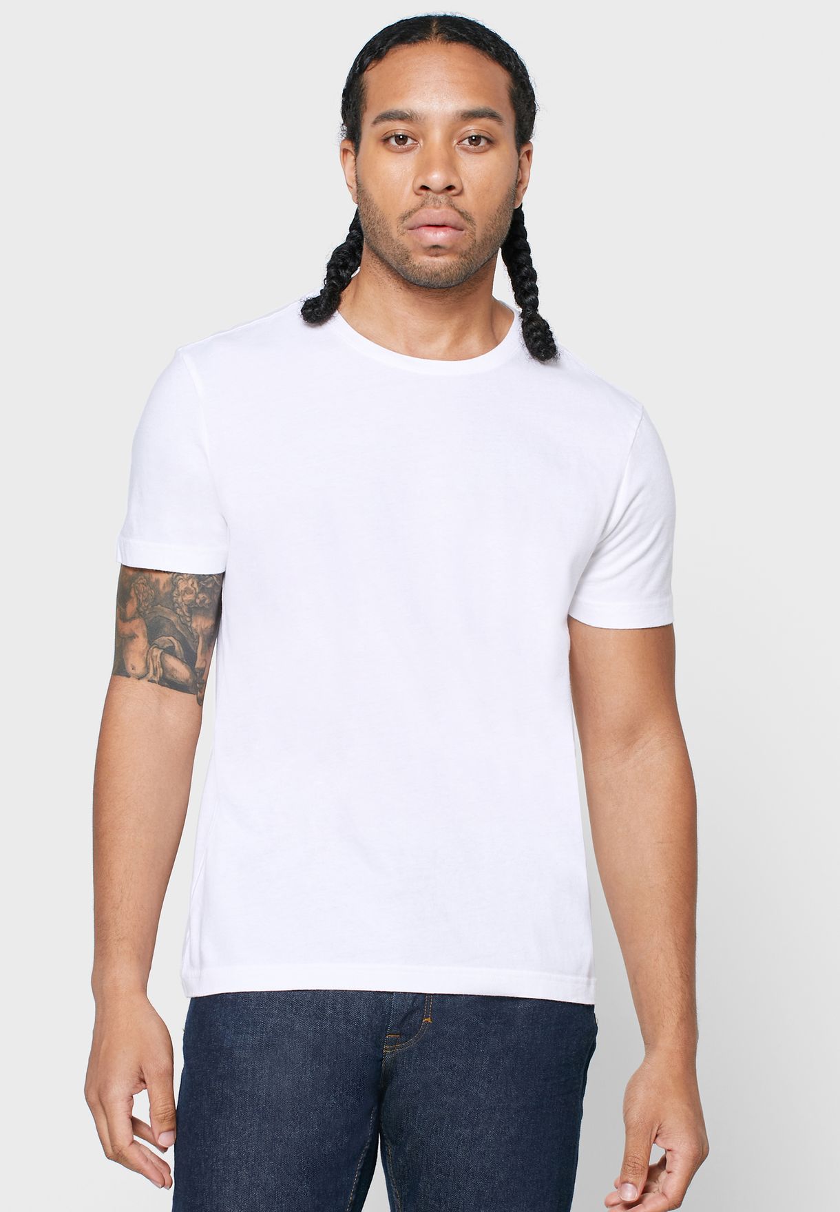 banana republic white t shirt