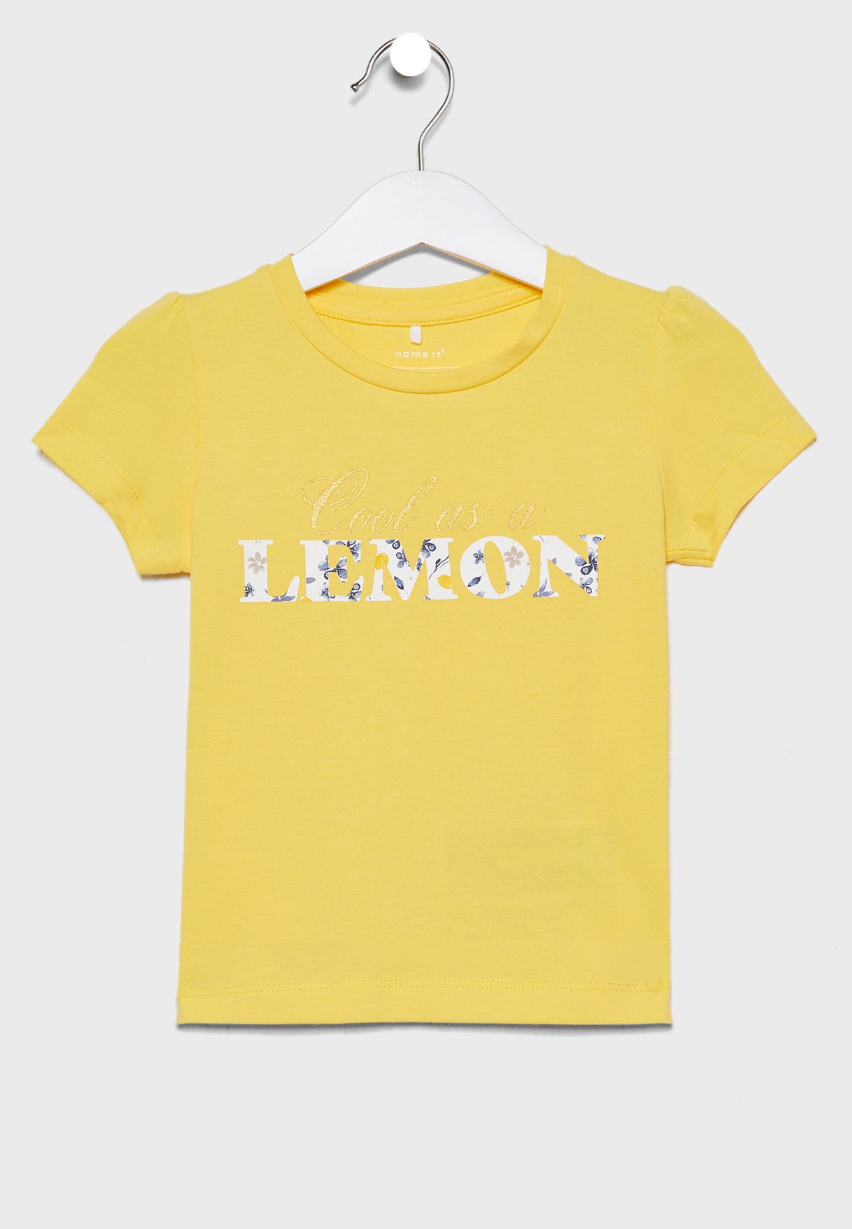 Name It yellow Kids Graphic T-Shirt 
