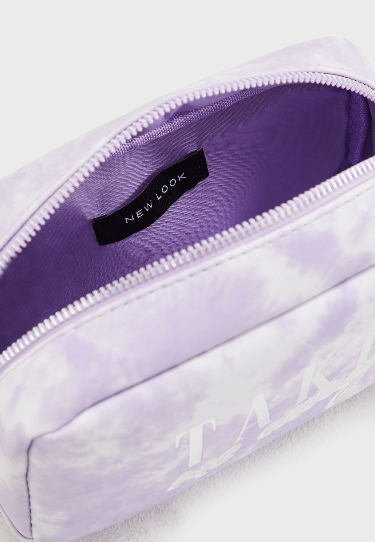 purple bag new look