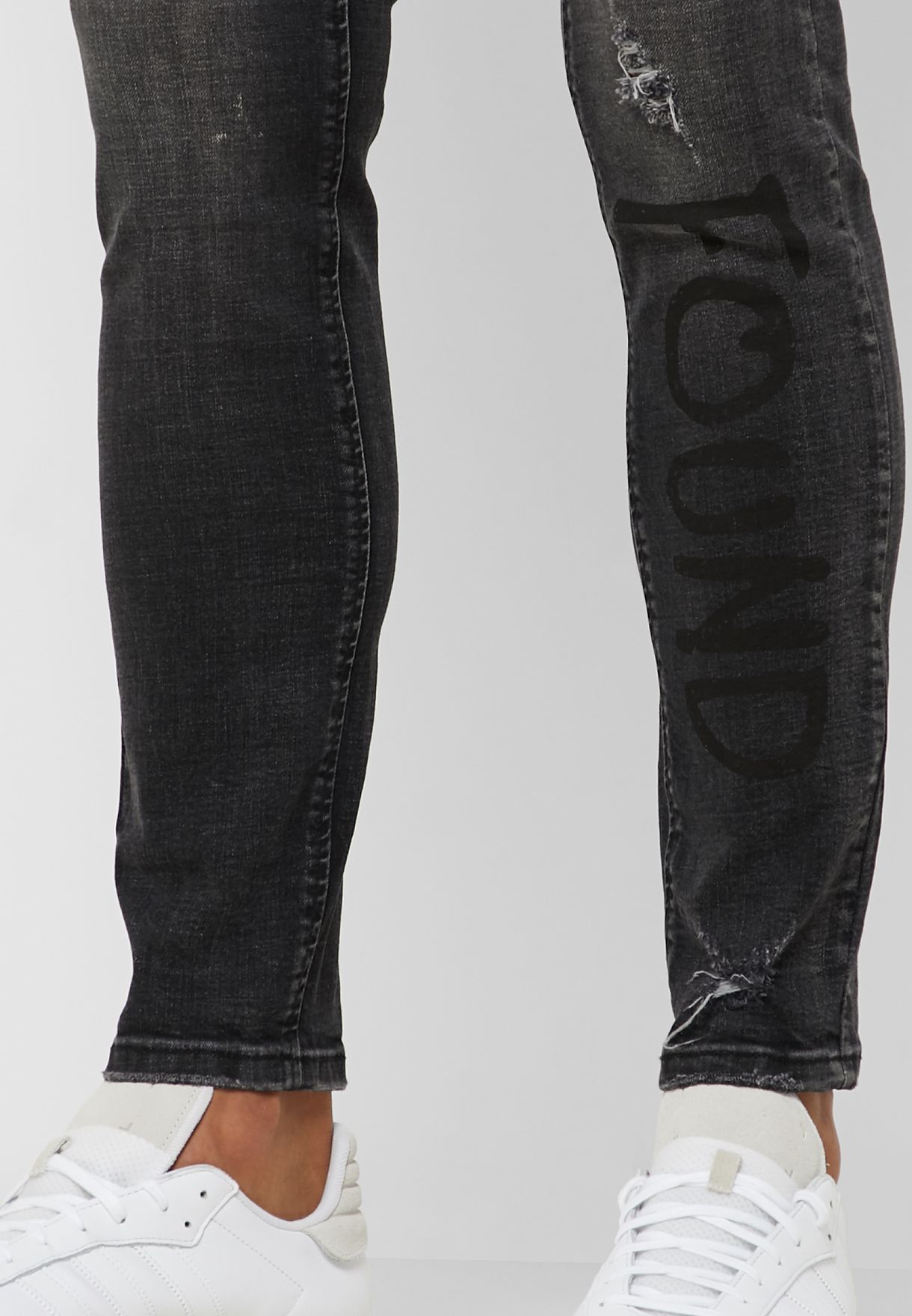 Mid Washed Skinny Fit Jeans