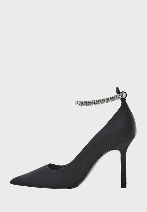 أحذية الكعب العالي اسود للنساء | تسوق أونلاين في السعودية مع خصم 25-75% |  نمشي
