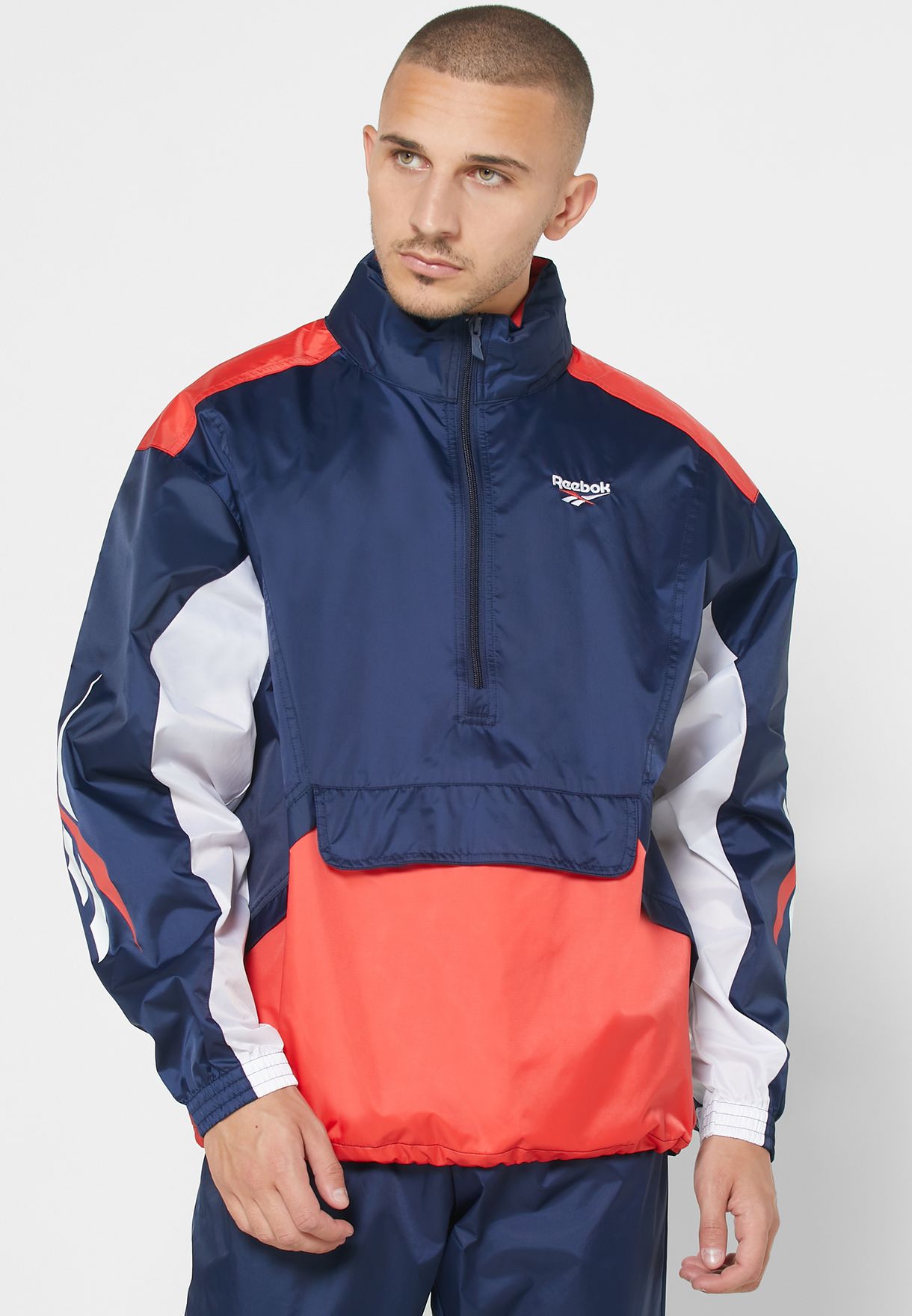 reebok classic windbreaker jacket