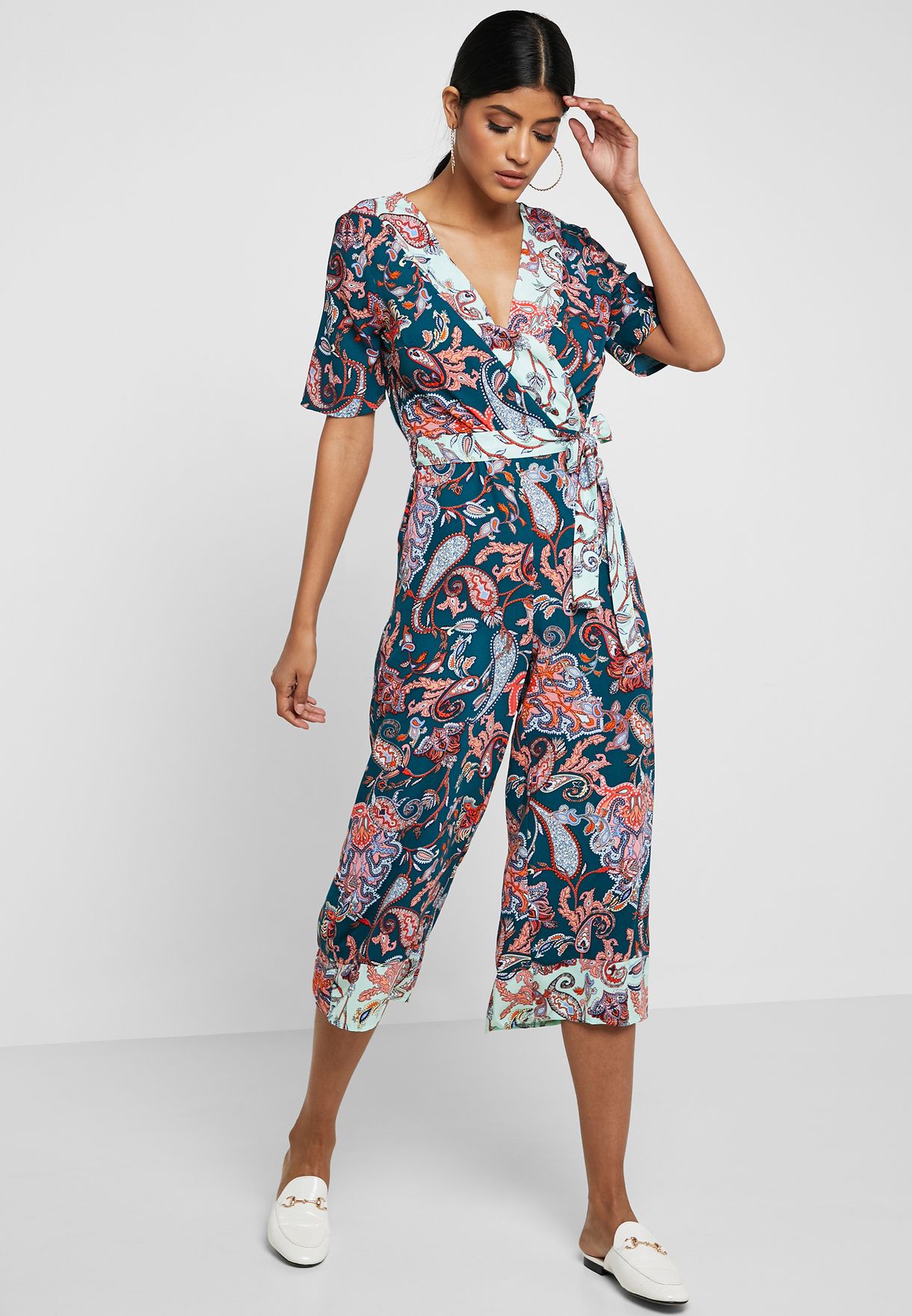 dorothy perkins paisley jumpsuit