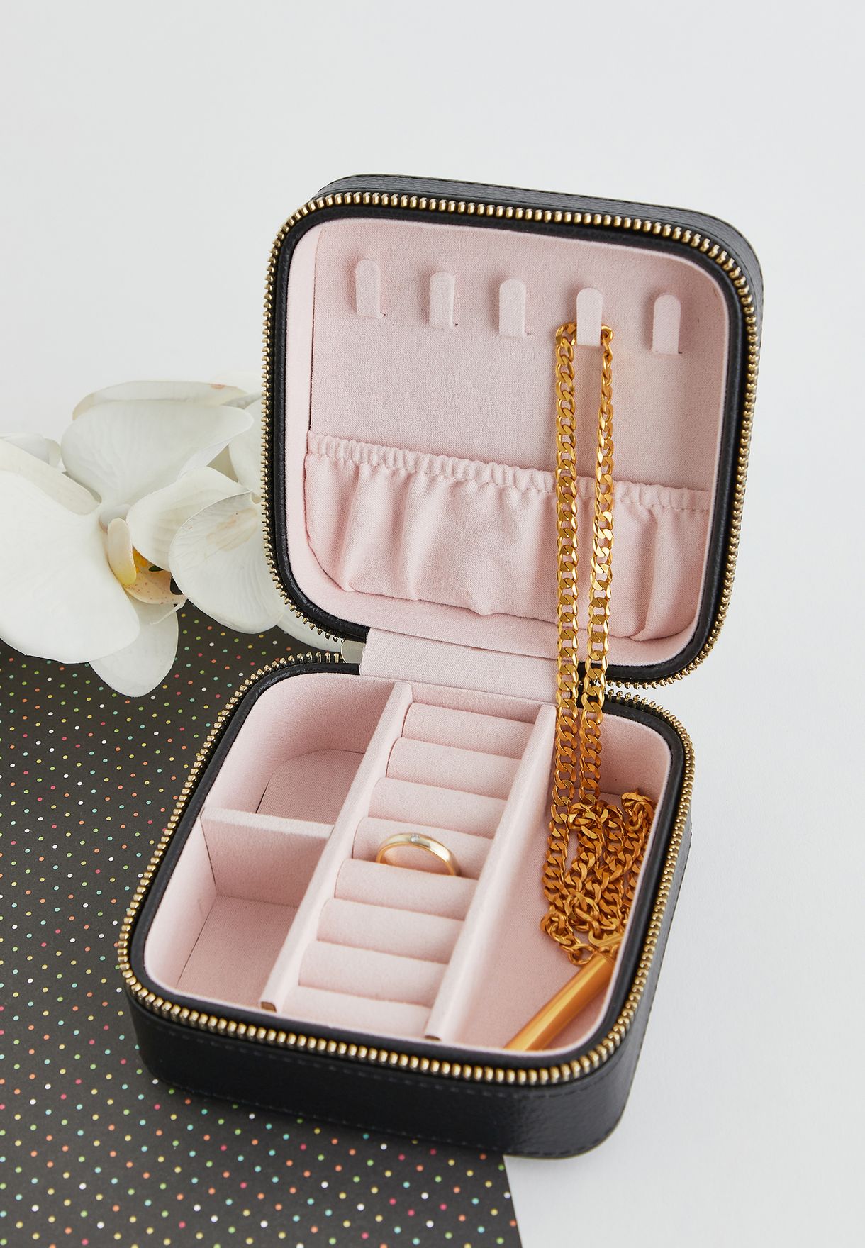 Pink Ted Baker Jewellery Case One Size PU