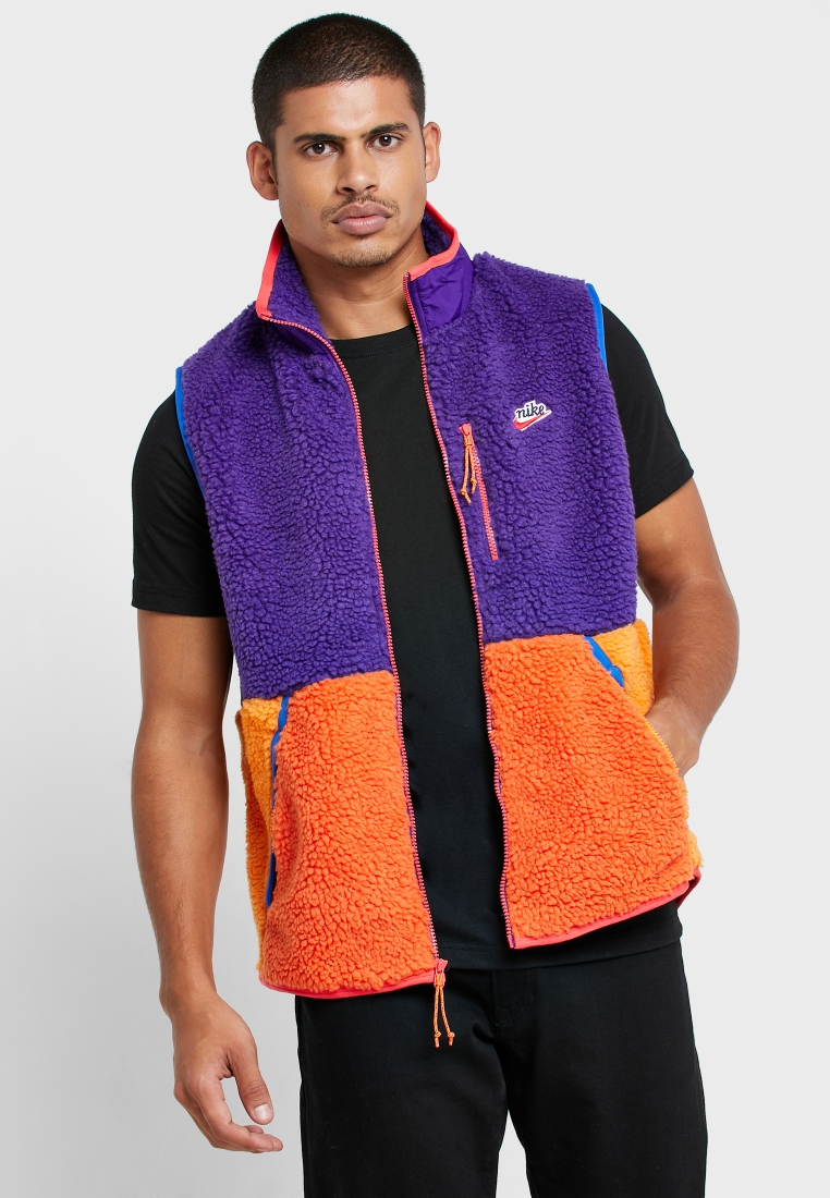 Buy Nike multicolor Heritage Sherpa Winter Gilet for Men in Doha, other  cities