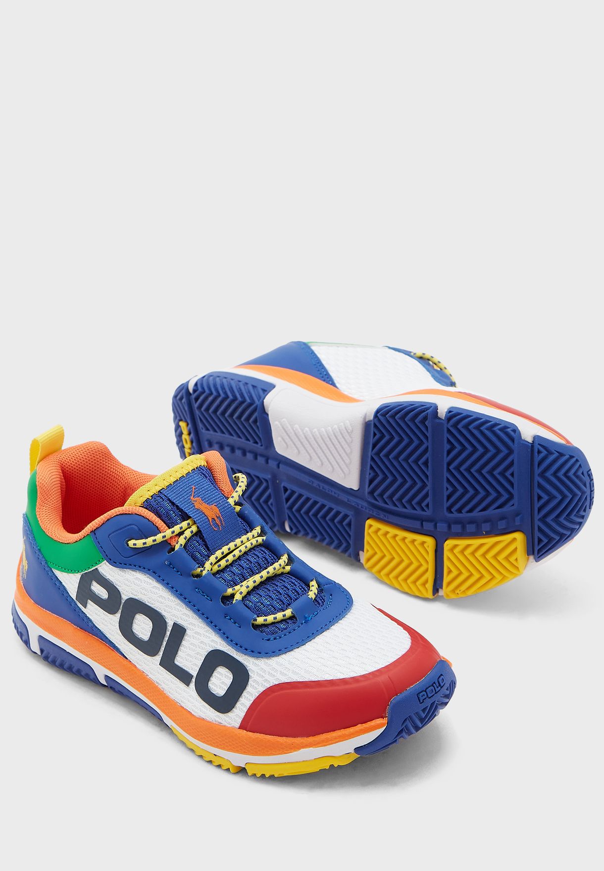 Kids Tech Racer Lace Up Sneakers