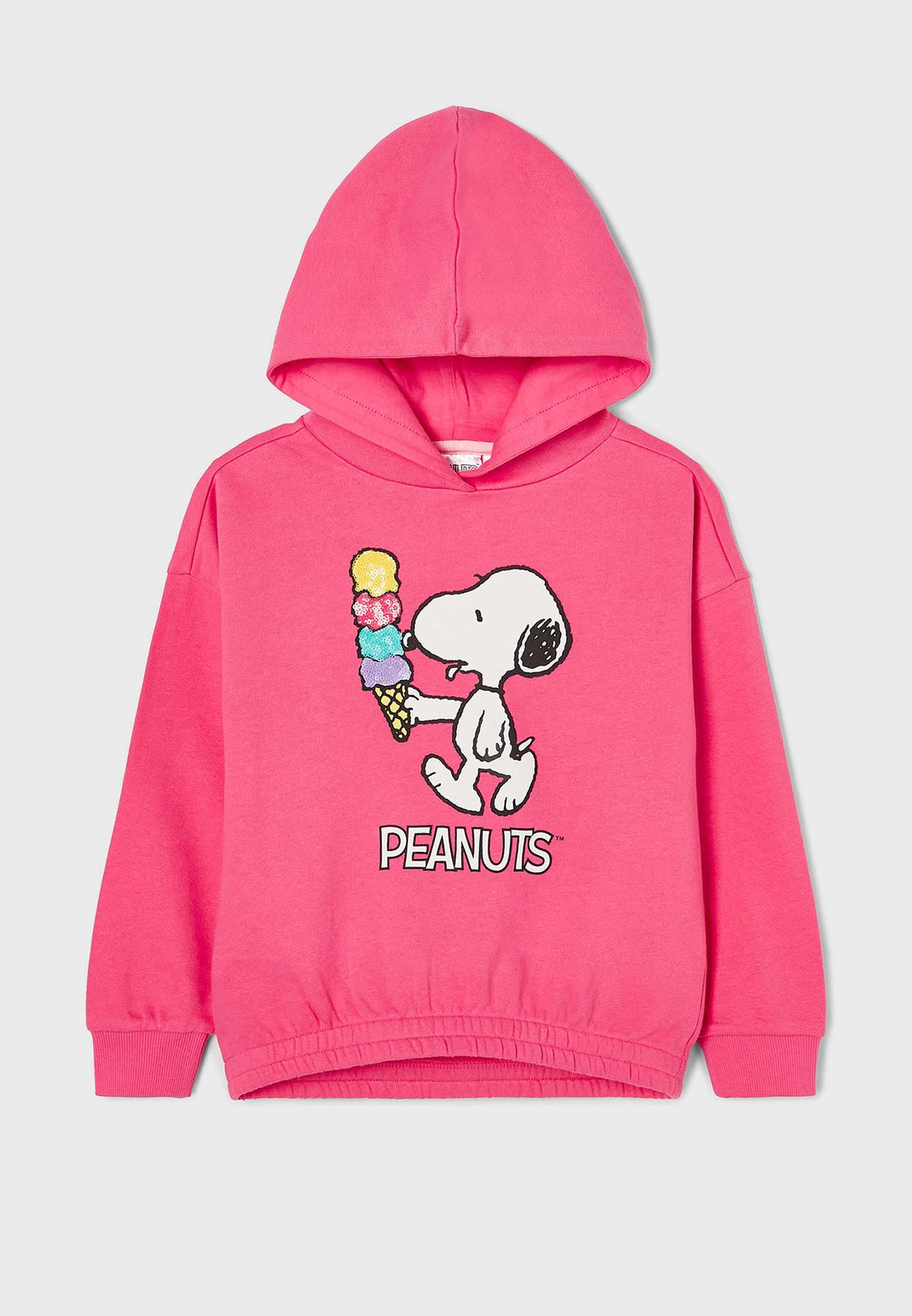 Buy Zippy pink Kids Snoopy Hoodie for Kids in Muscat, Salalah