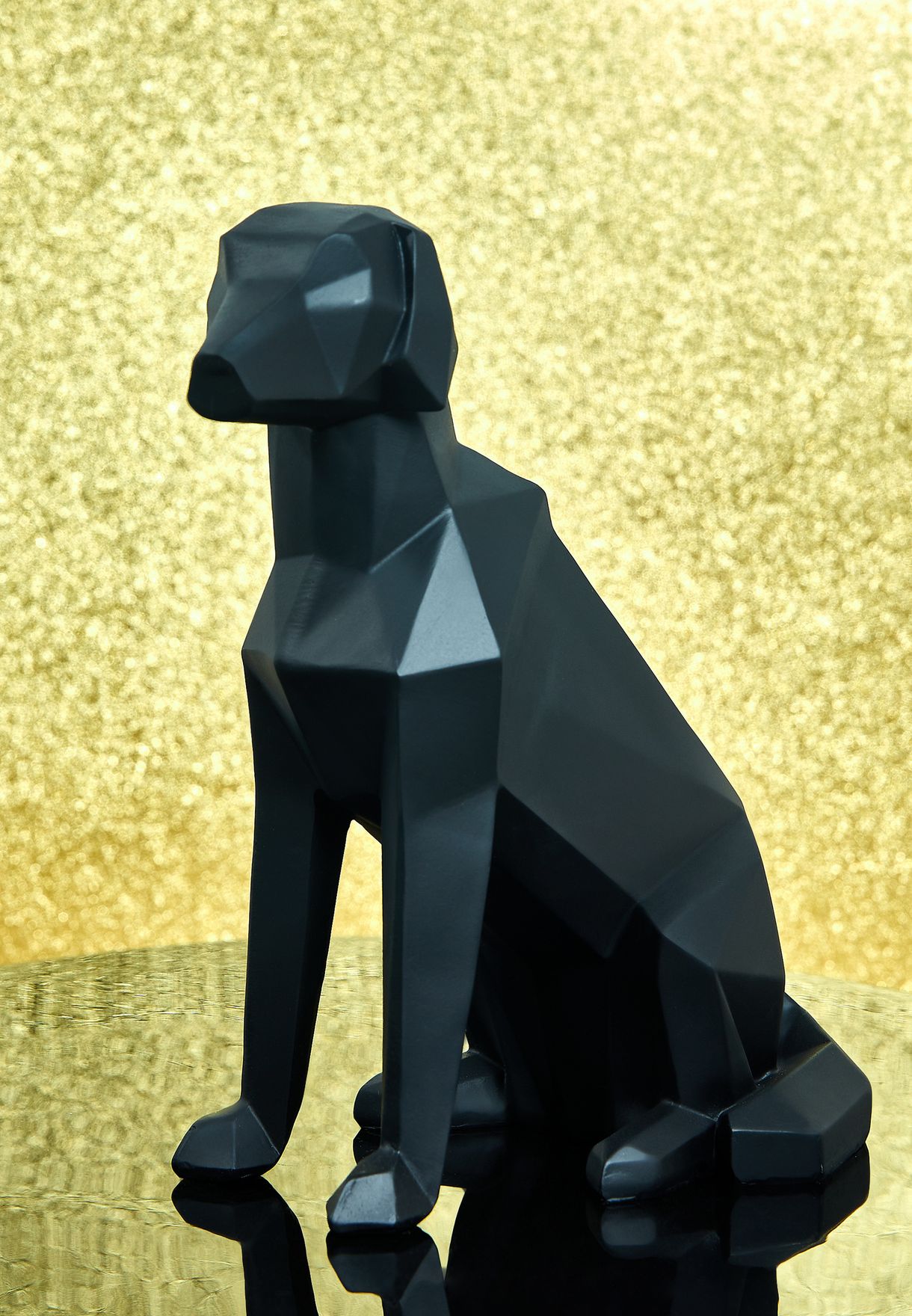 Dog Origami Statue
