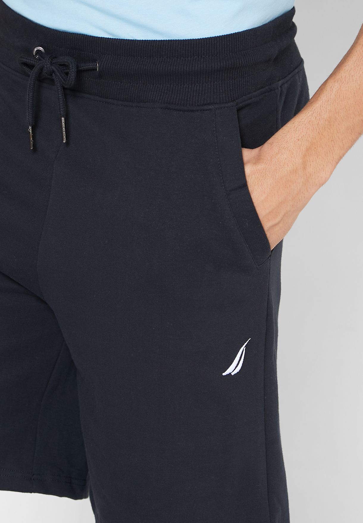 Embroidered Logo Shorts