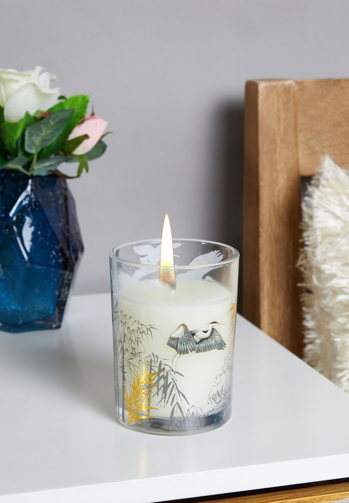 Clean Cotton Glass Candle