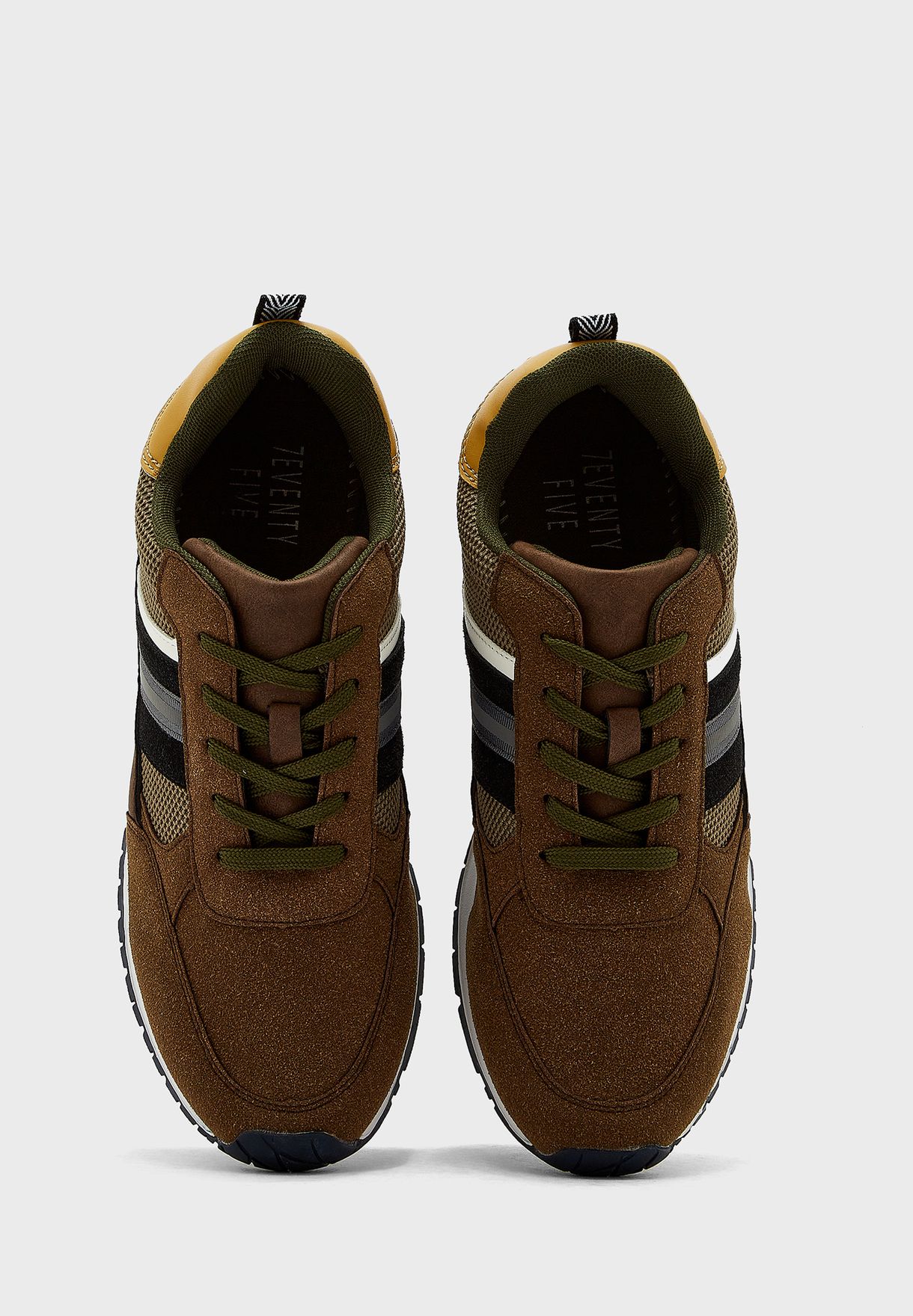 Webbing Detail Casual Sneakers