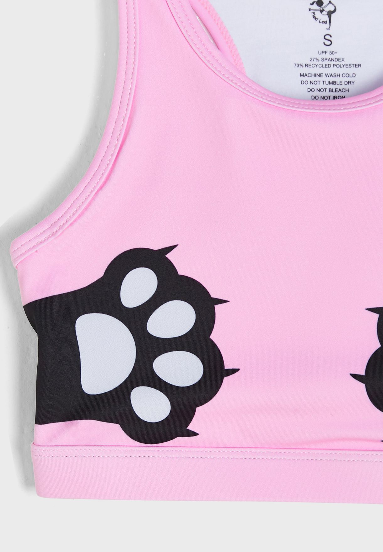 Kids Cat Lady Cropped Top