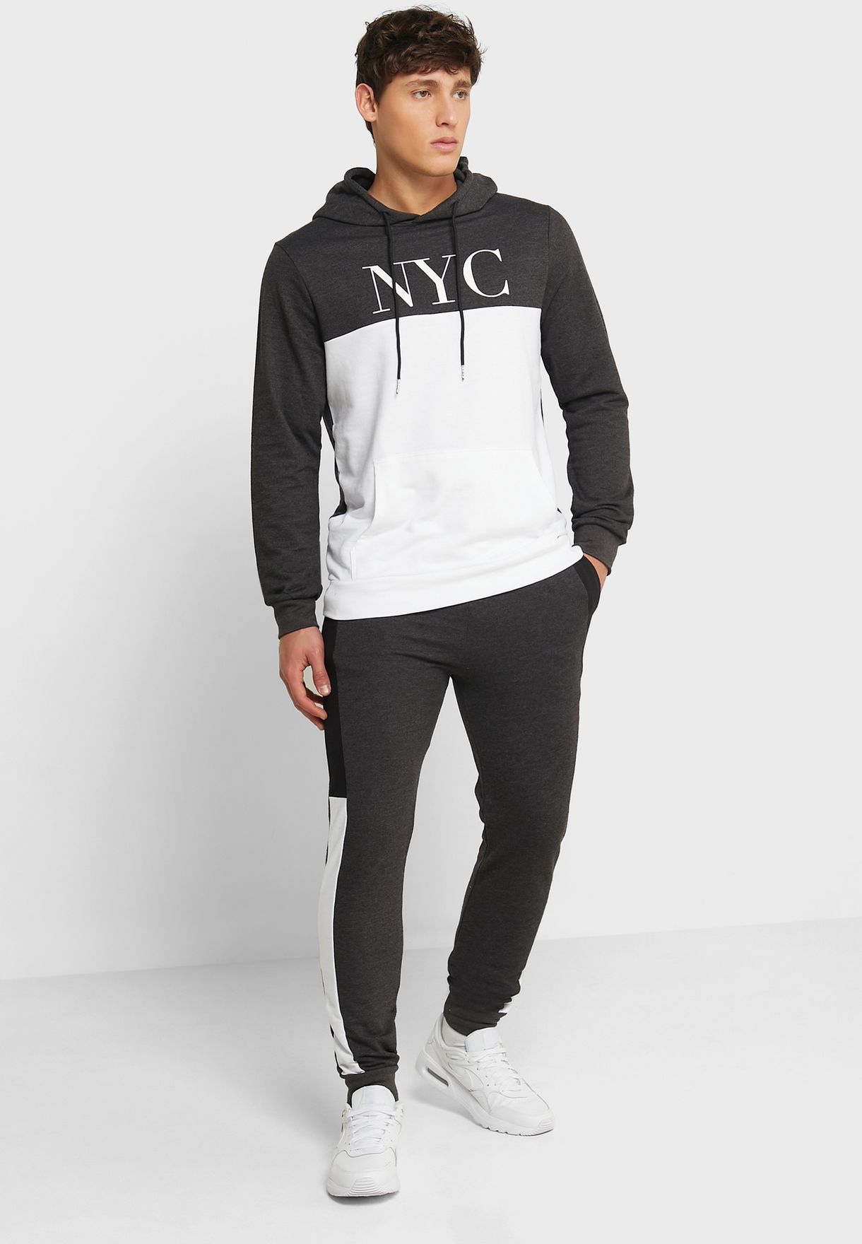 NYC Colourblock Tracksuit Set