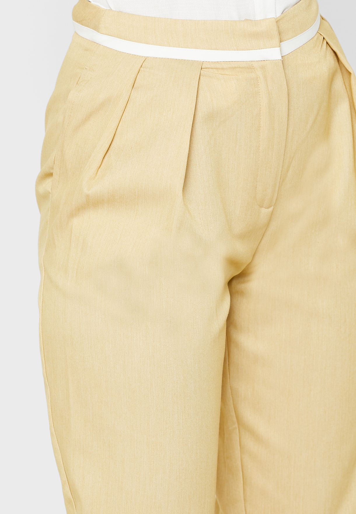 Pleat Detail Pants