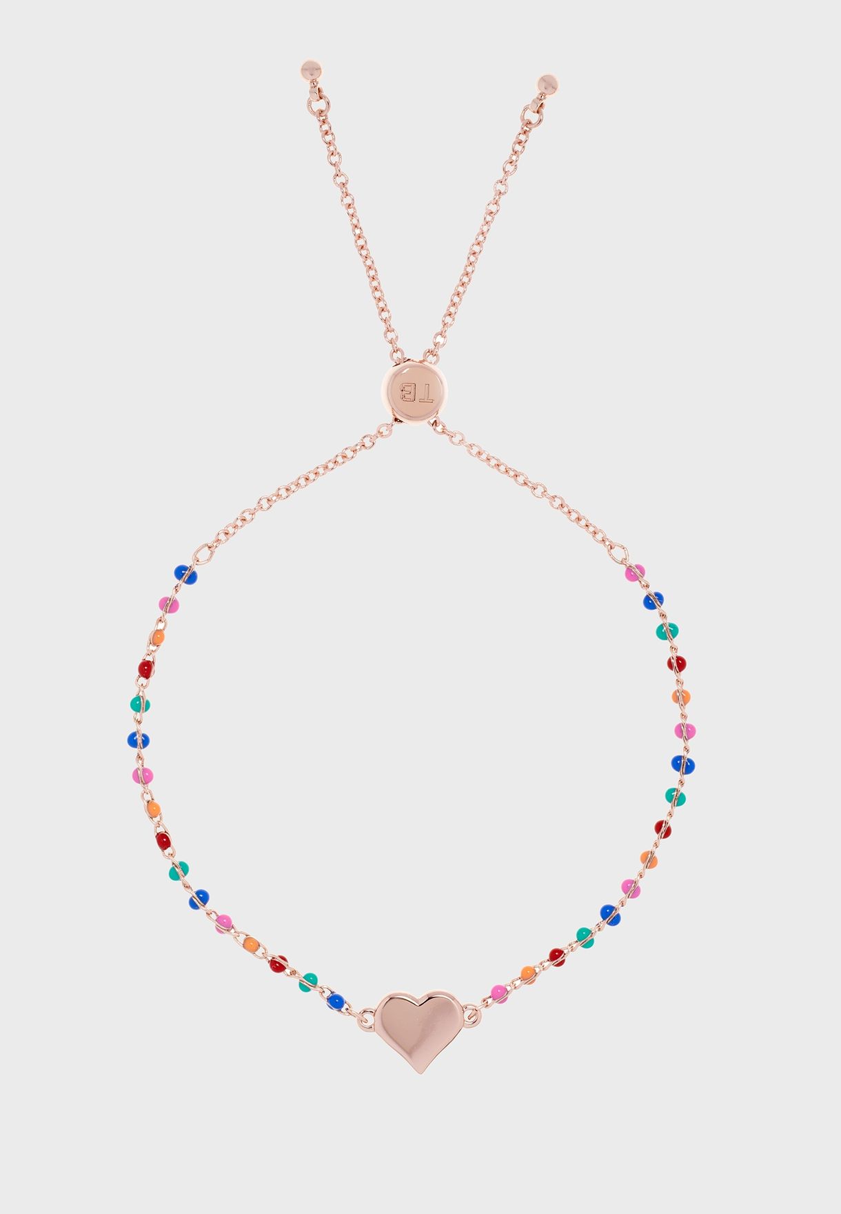 ted baker rainbow heart bracelet