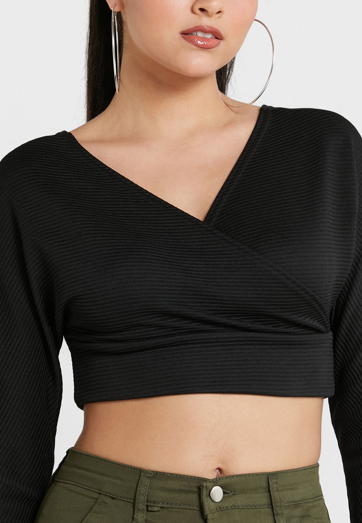 Bardot Knitted Top