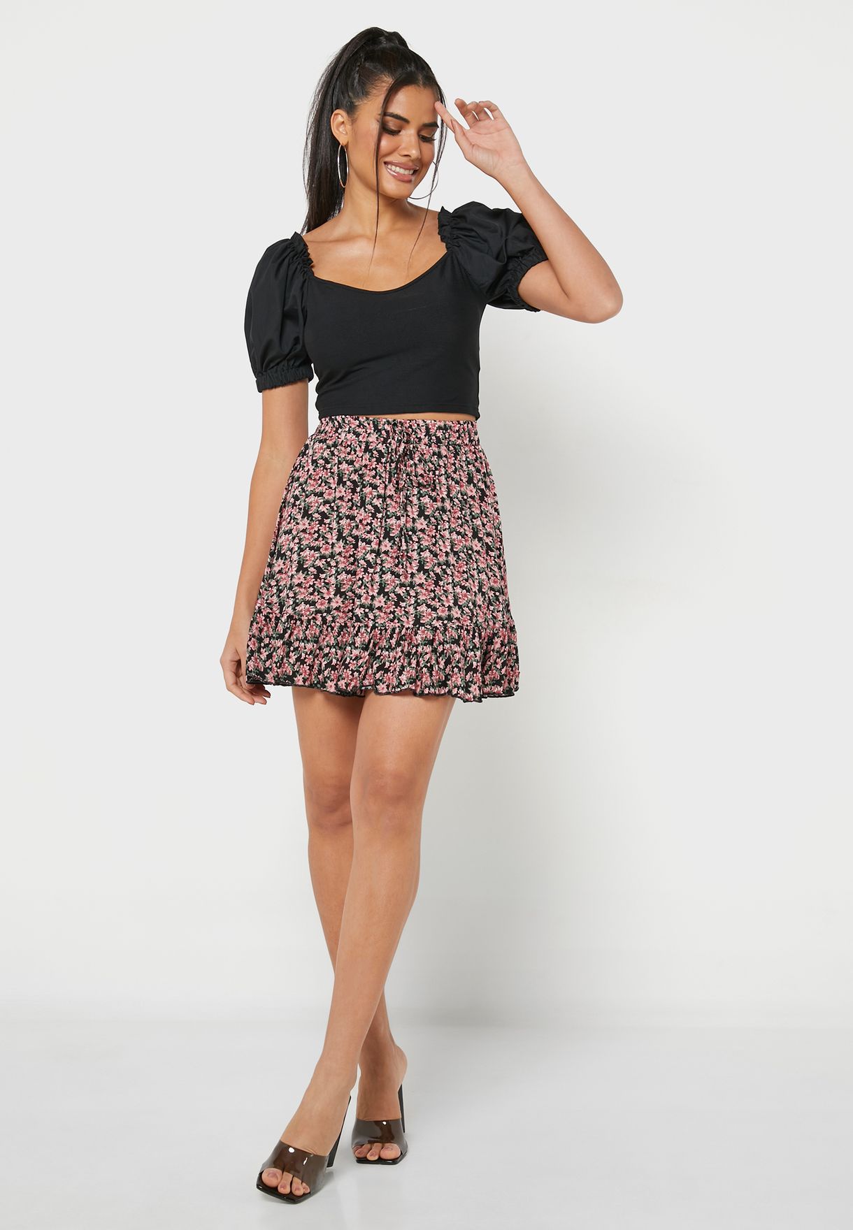 Printed Skirt