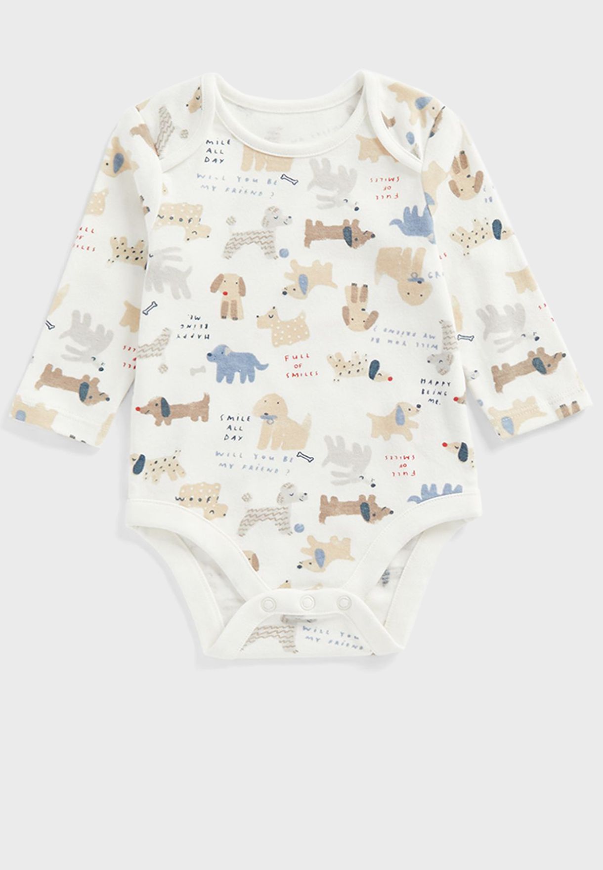 Infant 5 Pack Assorted Bodysuits