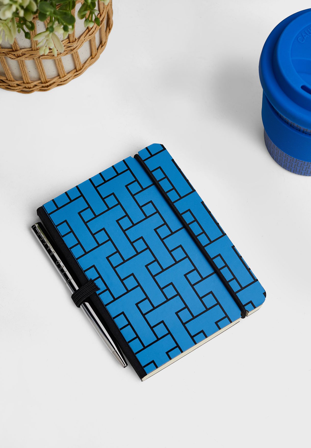 Notabel T Print Mini Notebook With Pen