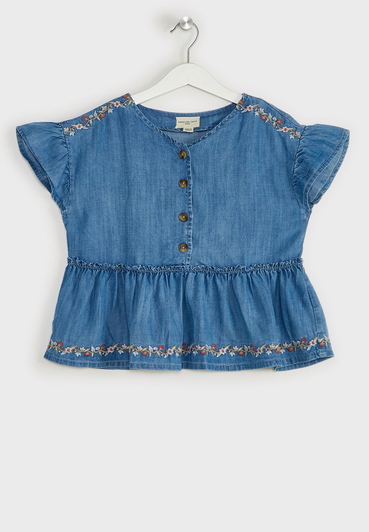 Kids Embroidered Top