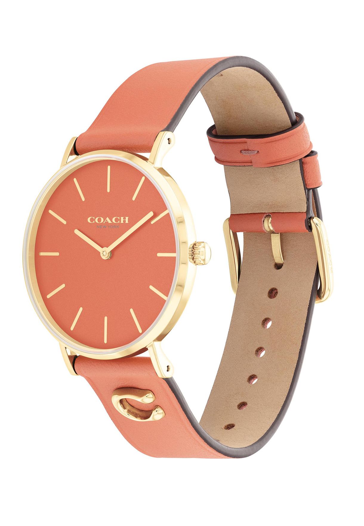 Perry Leather Strap Analog Watch