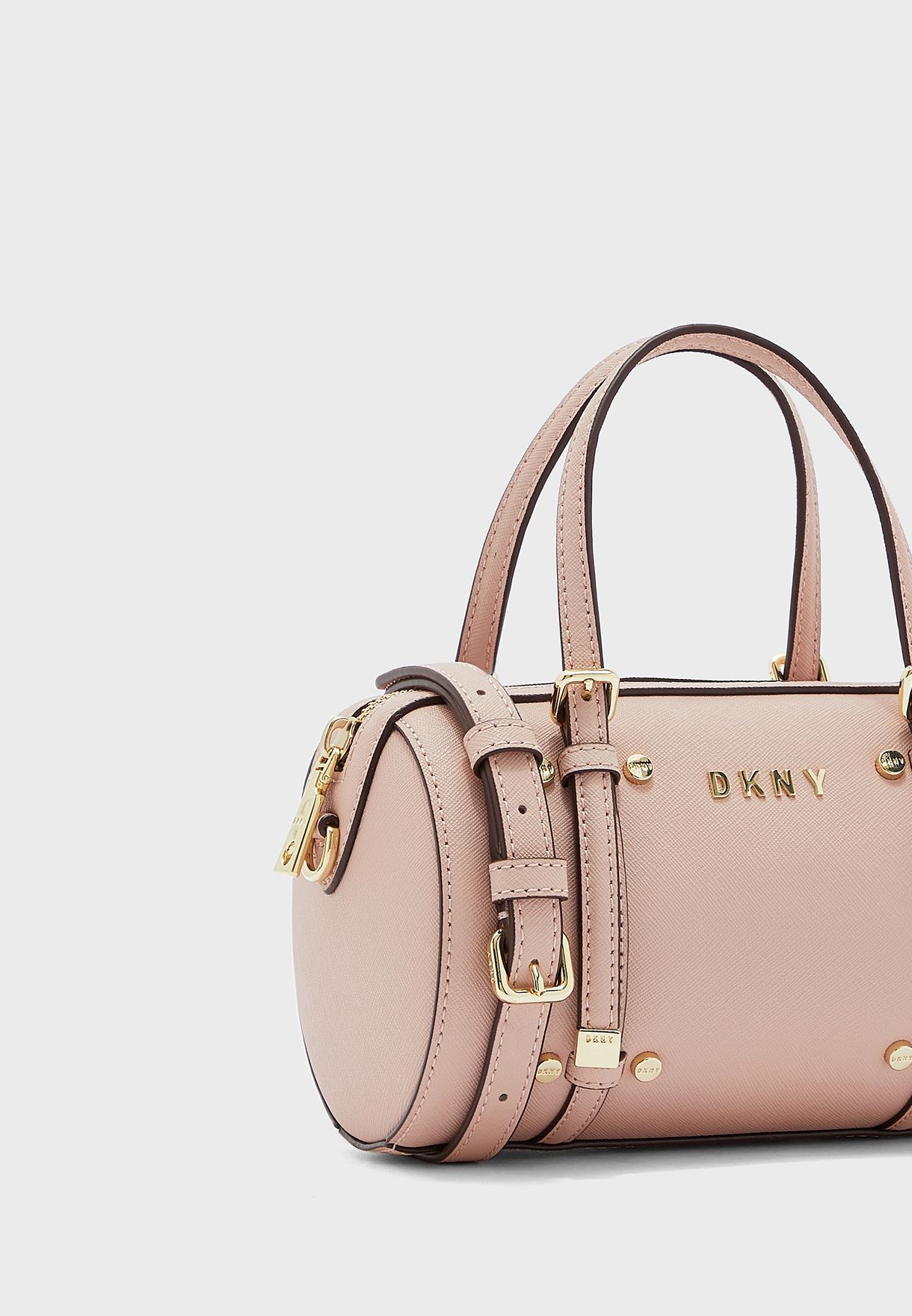 Buy DKNY brown Bo Barrel Duffel Bag for Women in MENA, Worldwide