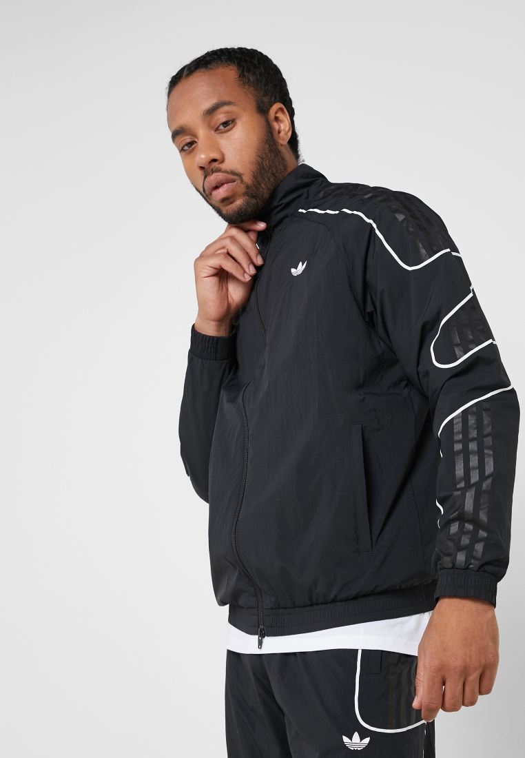 adidas Originals black Flamestrike Jacket for Men in MENA,