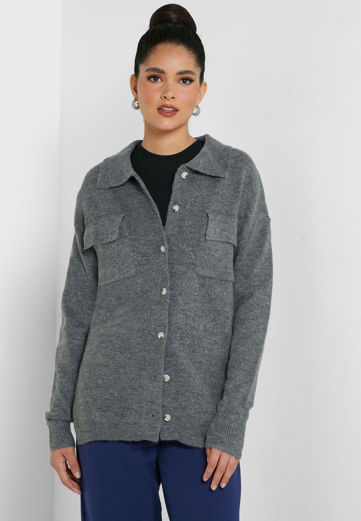 Button Down Cardigan