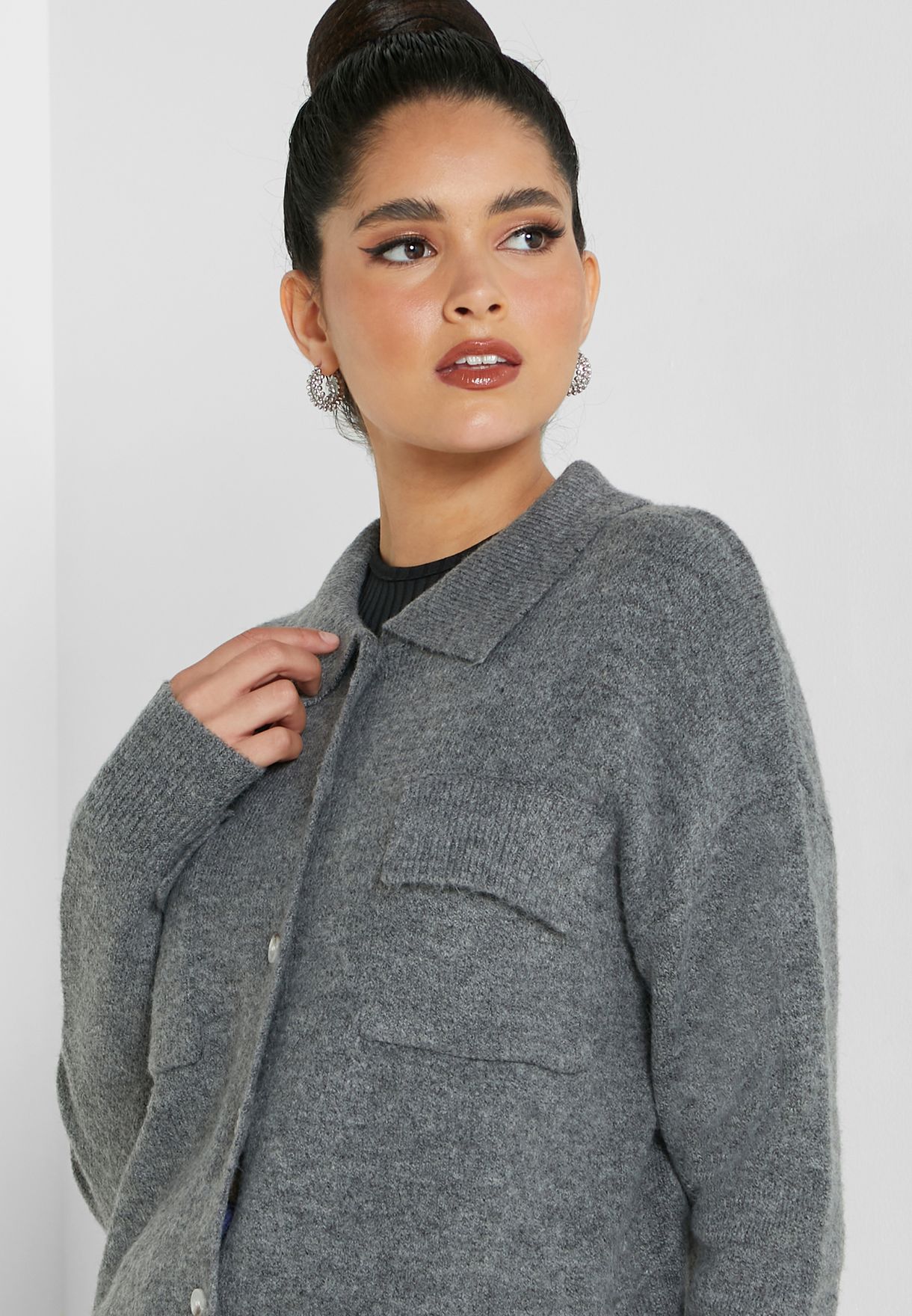 Button Down Cardigan