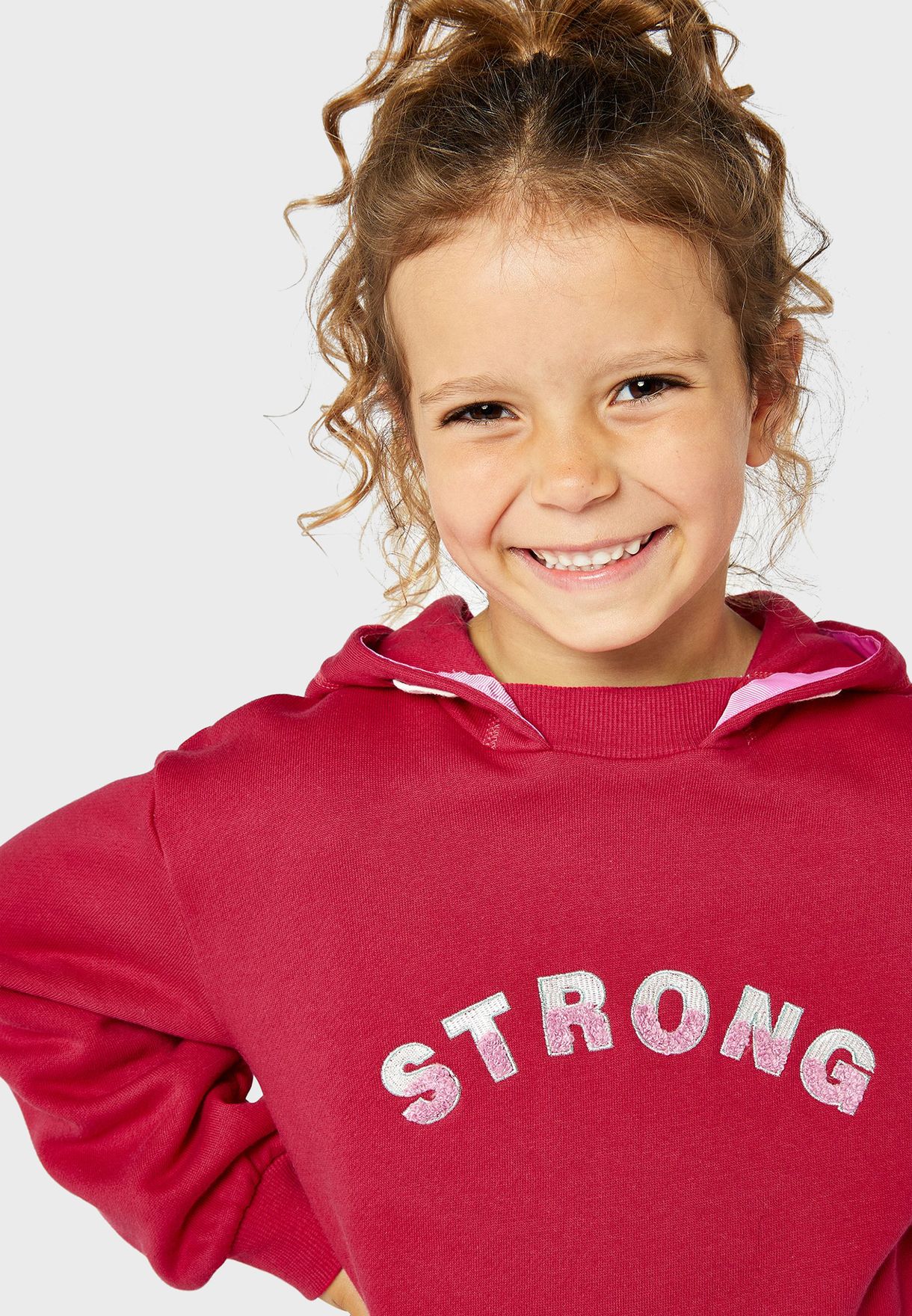 Youth Strong Hooded Dress