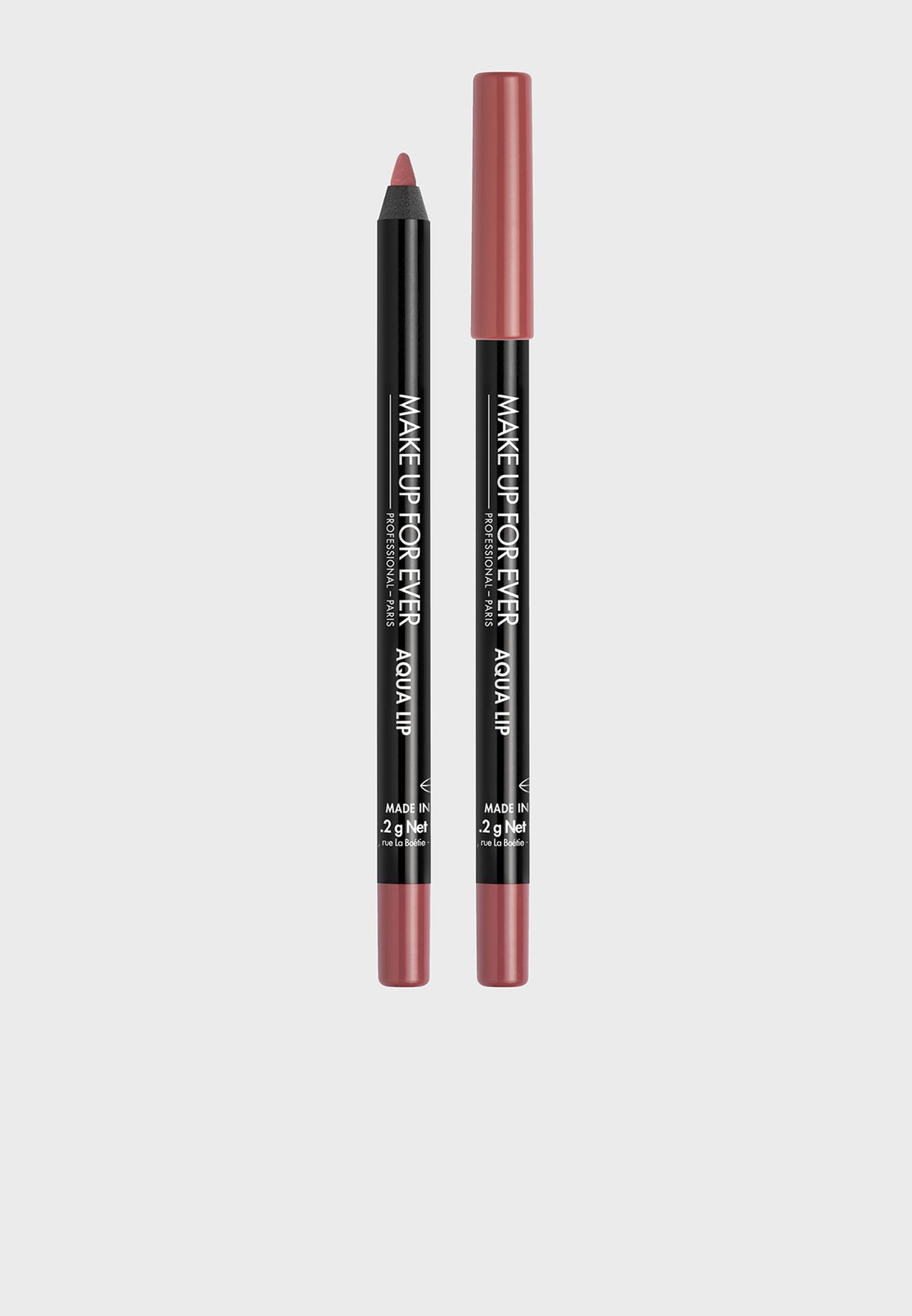 Aqua Lip Waterproof Lip Pencil - 02c Satin Rose