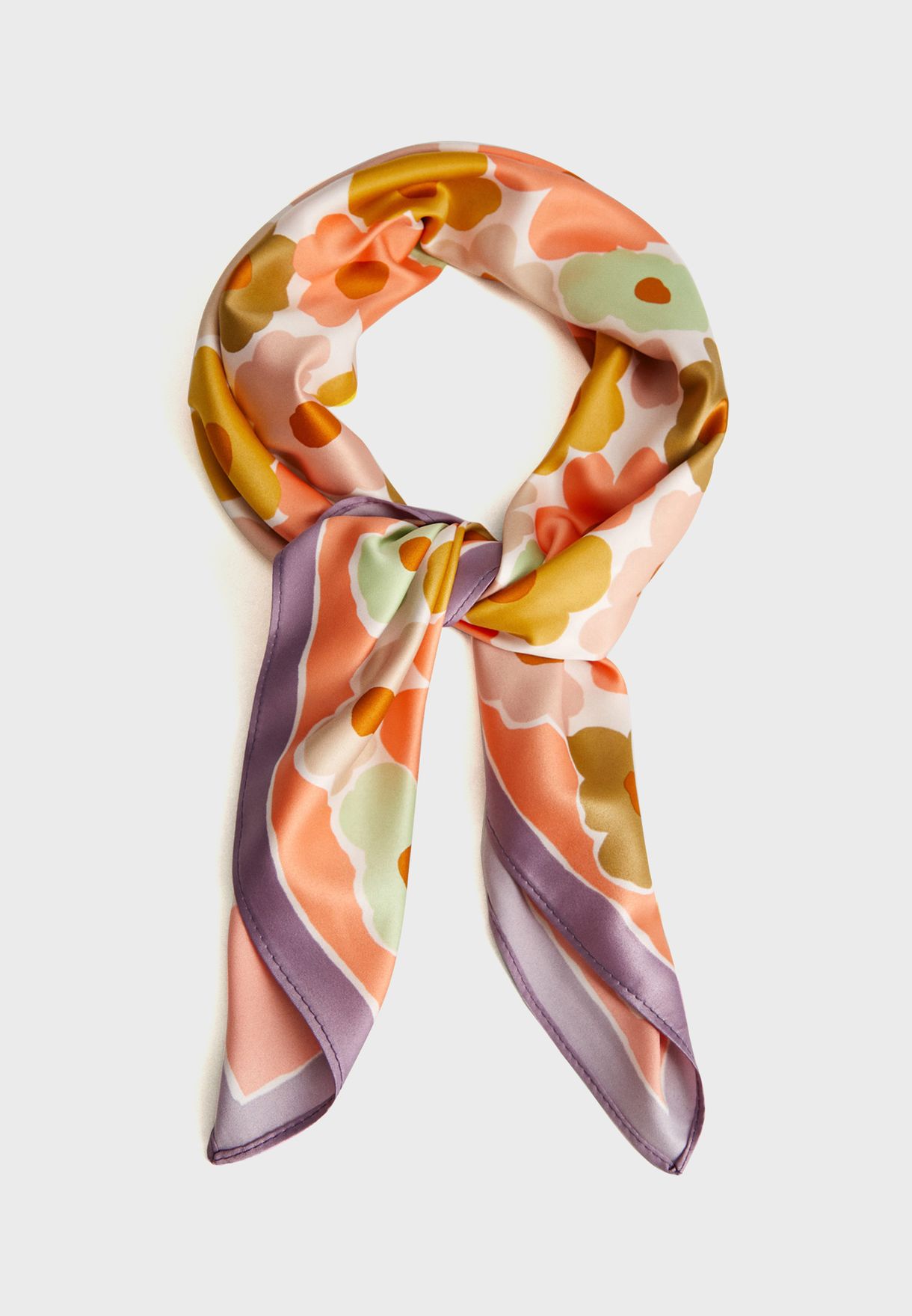 mango silk scarf