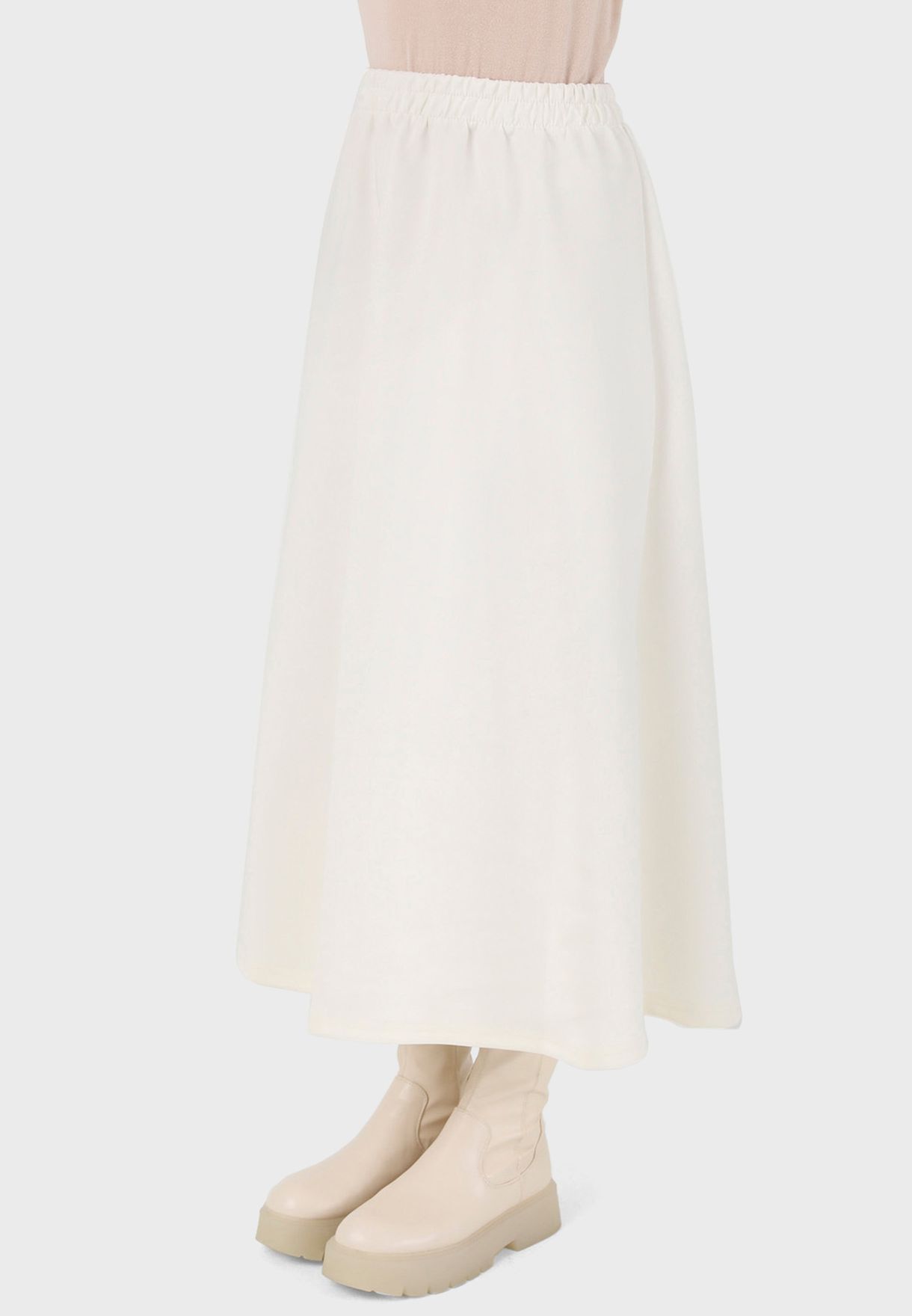 Pocket Detail Top & Skirt Set
