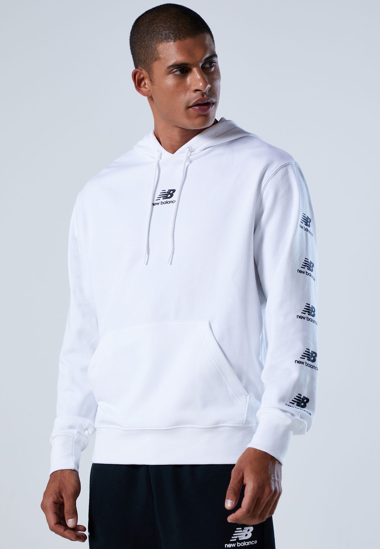 white new balance hoodie